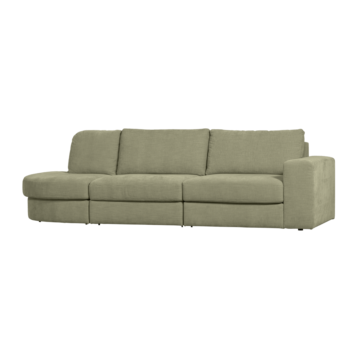 Sofa offene linke FAMILY grün
