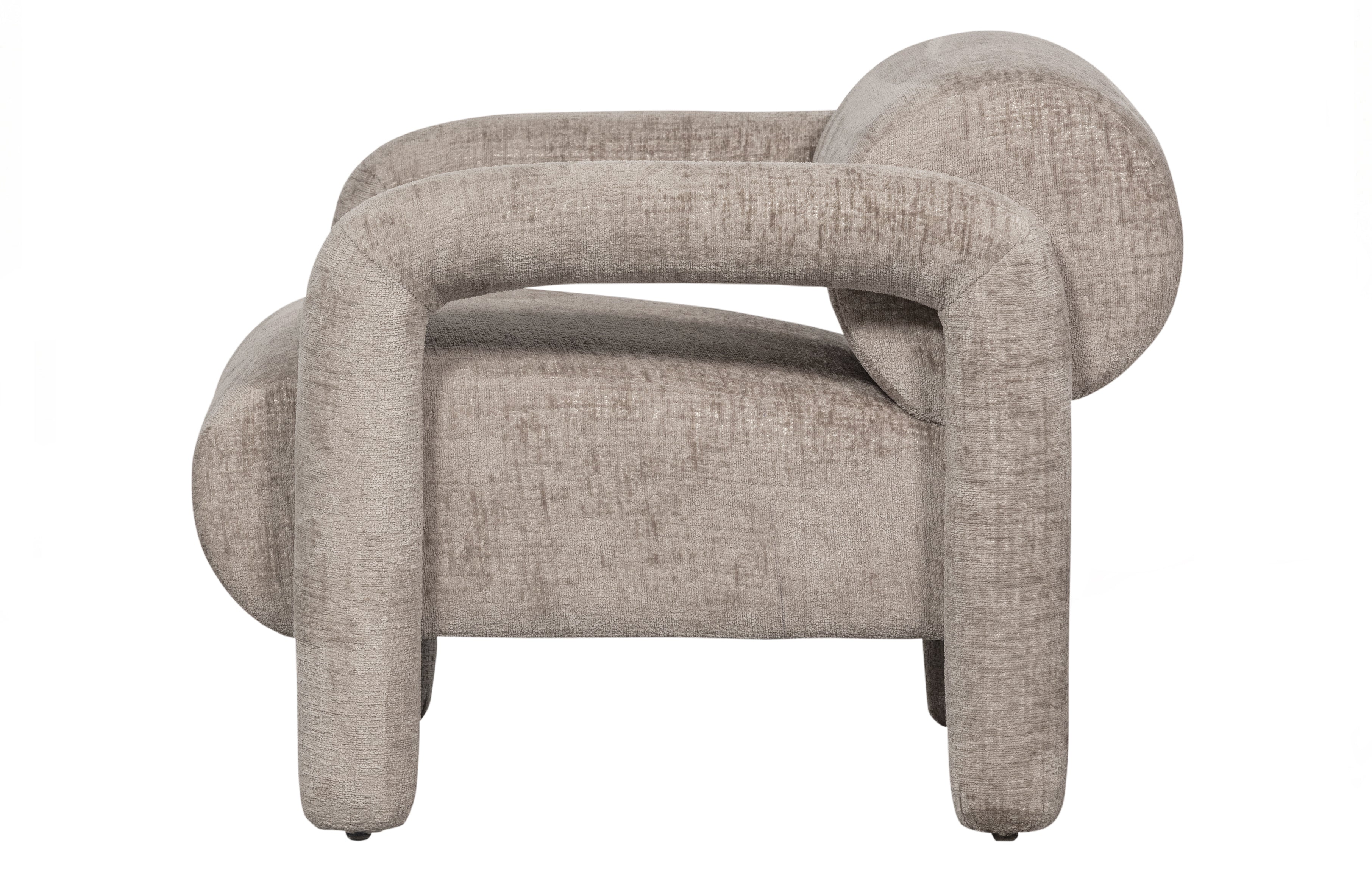 Fotel LENNY piaskowy Woood Exclusive Eye on Design