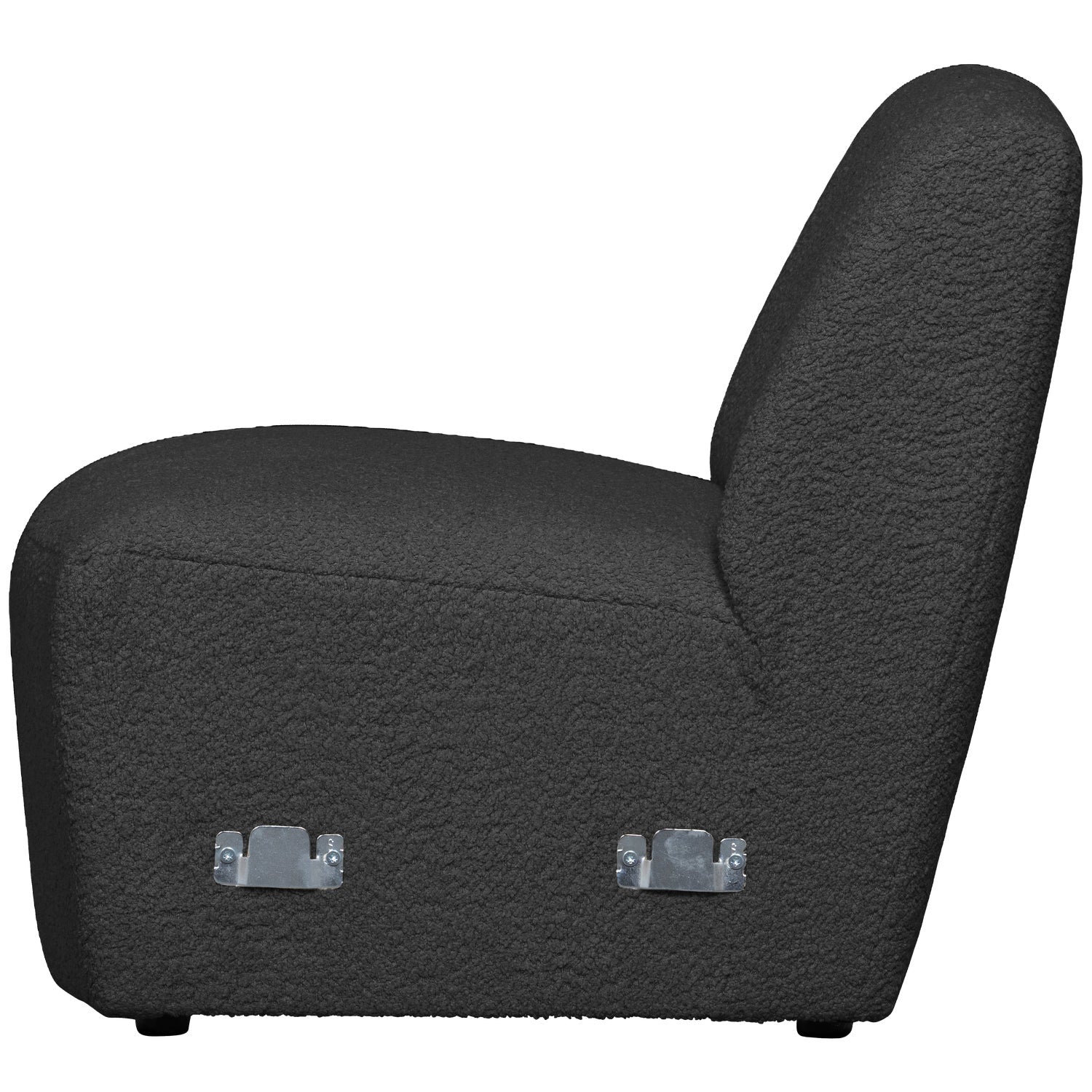 COCO modular sofa - dark gray boucle element