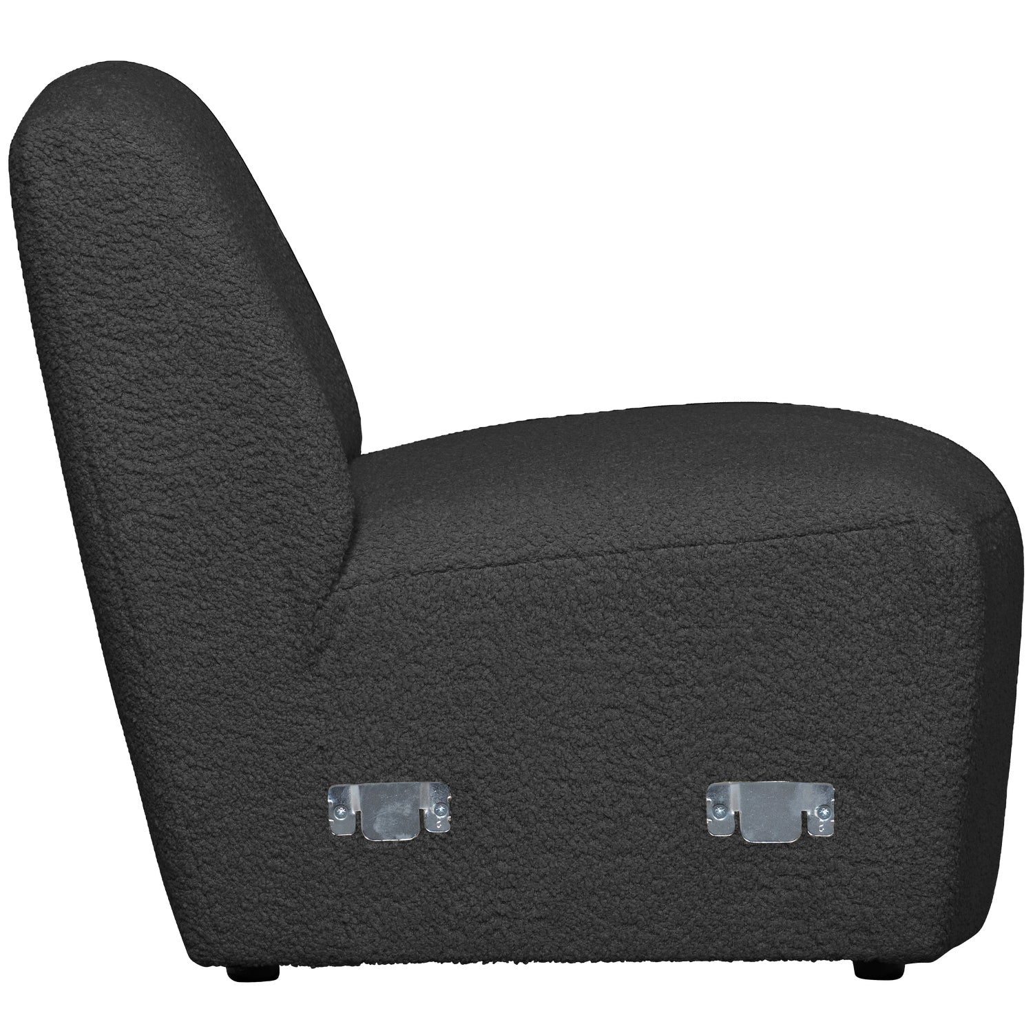 COCO modular sofa - dark gray boucle element