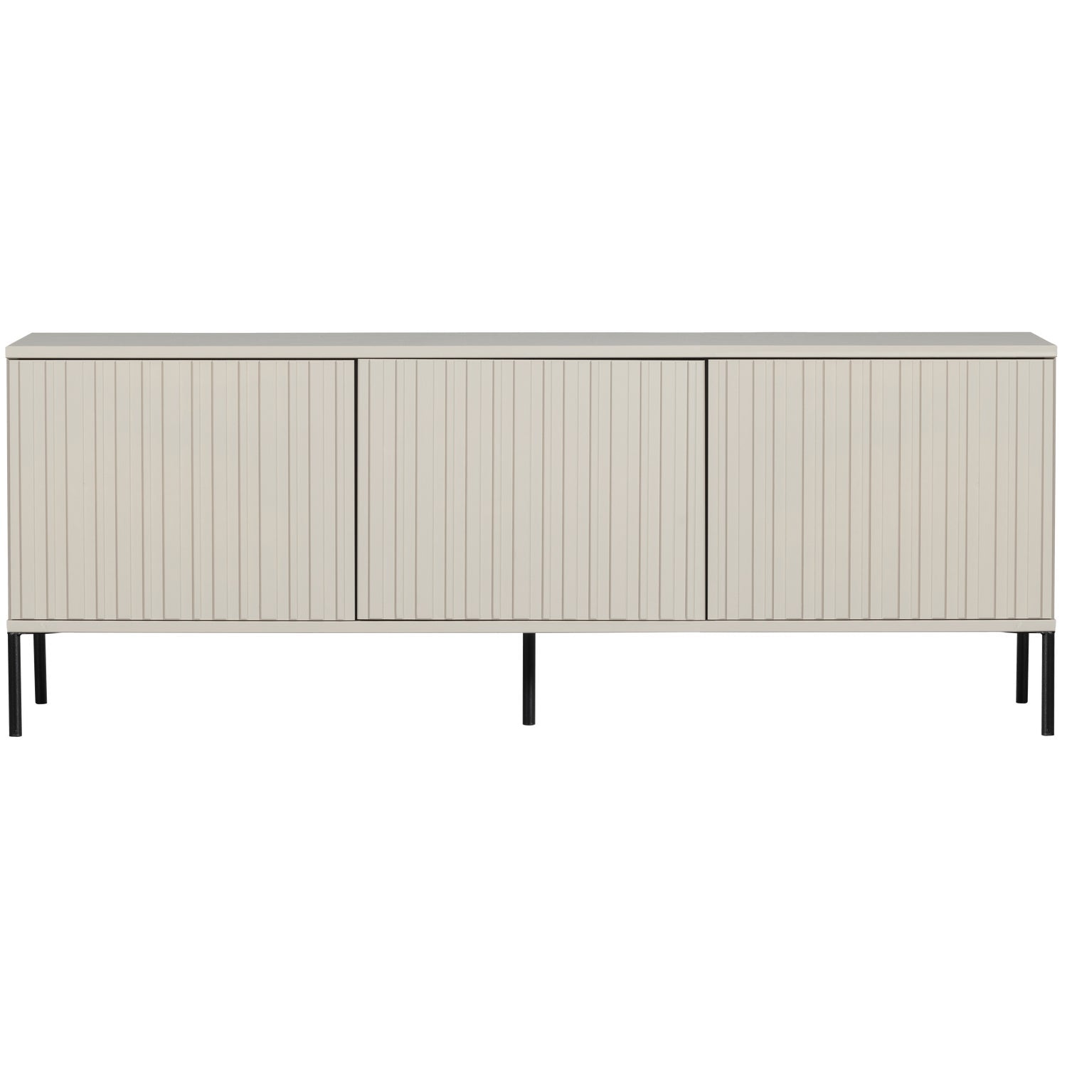 Lange RTV-kast GRAVURE NIEUW beige