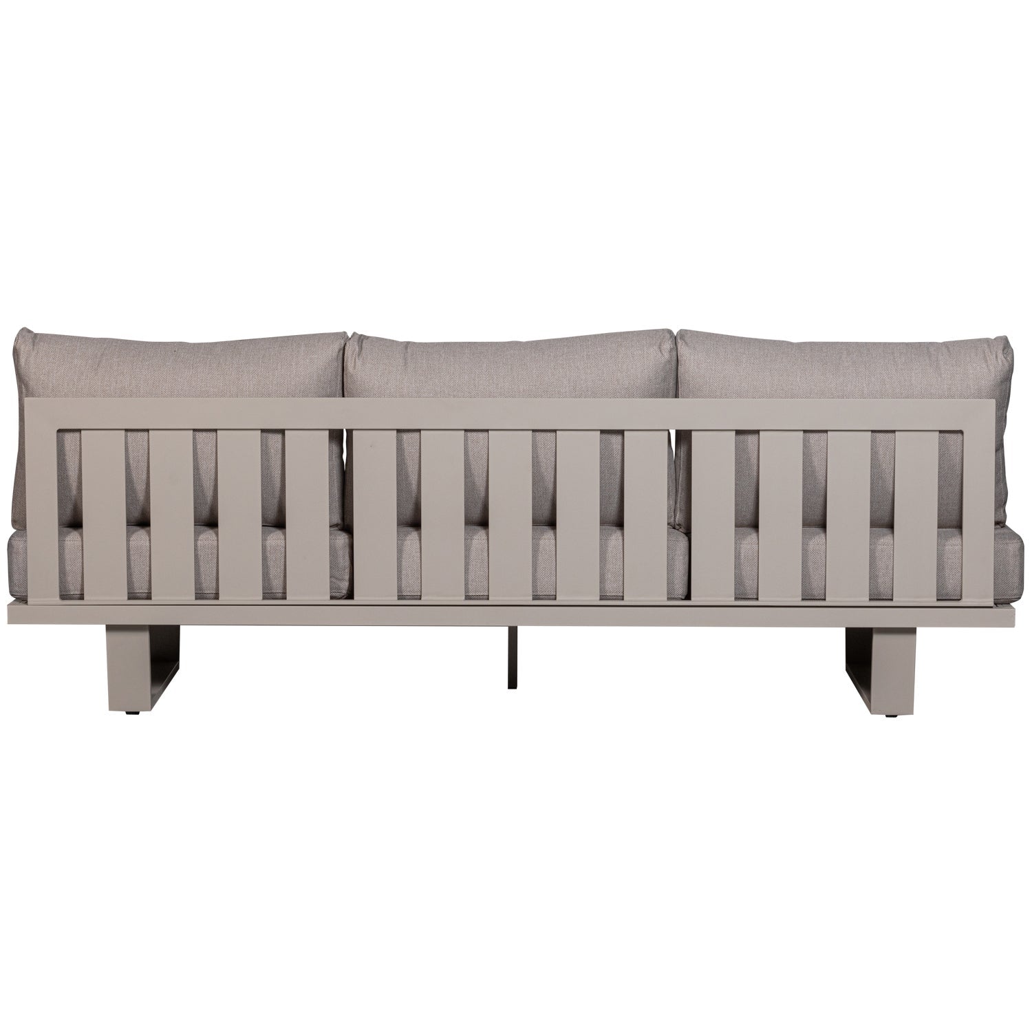 3-Seater Garden Sofa BEAR Sand Grey