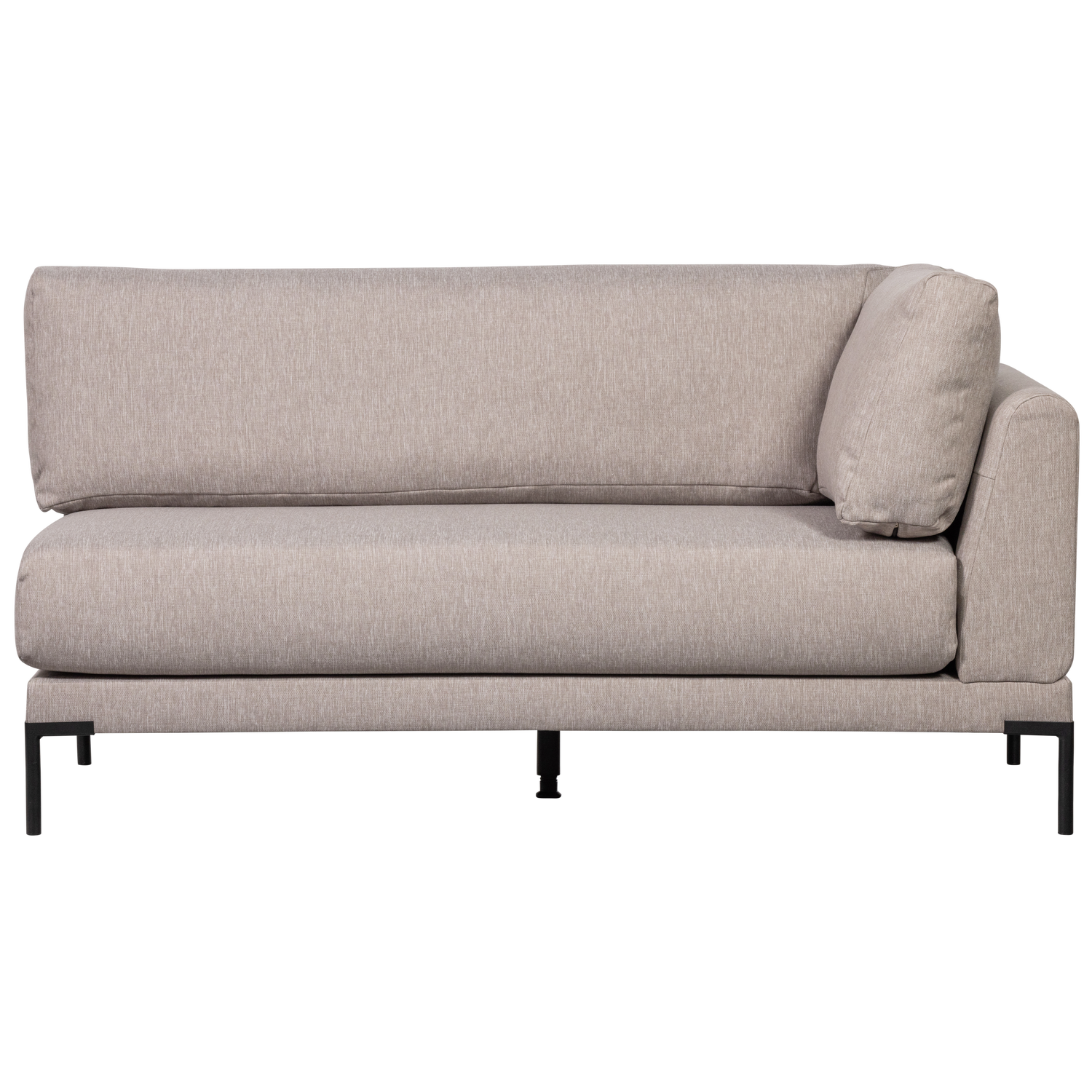 Szezlong lewostronny COUPLE DINING BENCH beżowy do salonu – Woood
