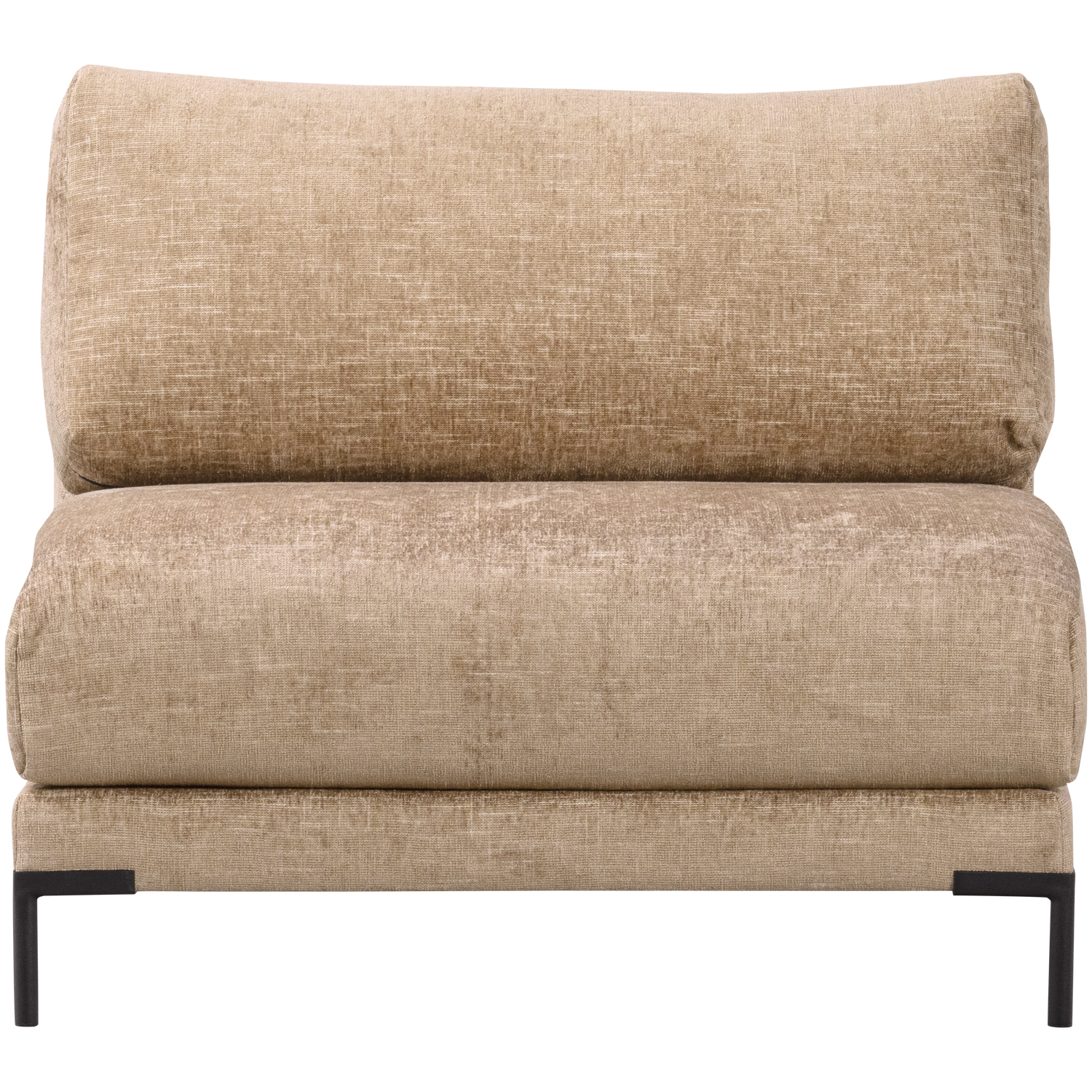 Fauteuil / module COUPLE boterachtige mélange