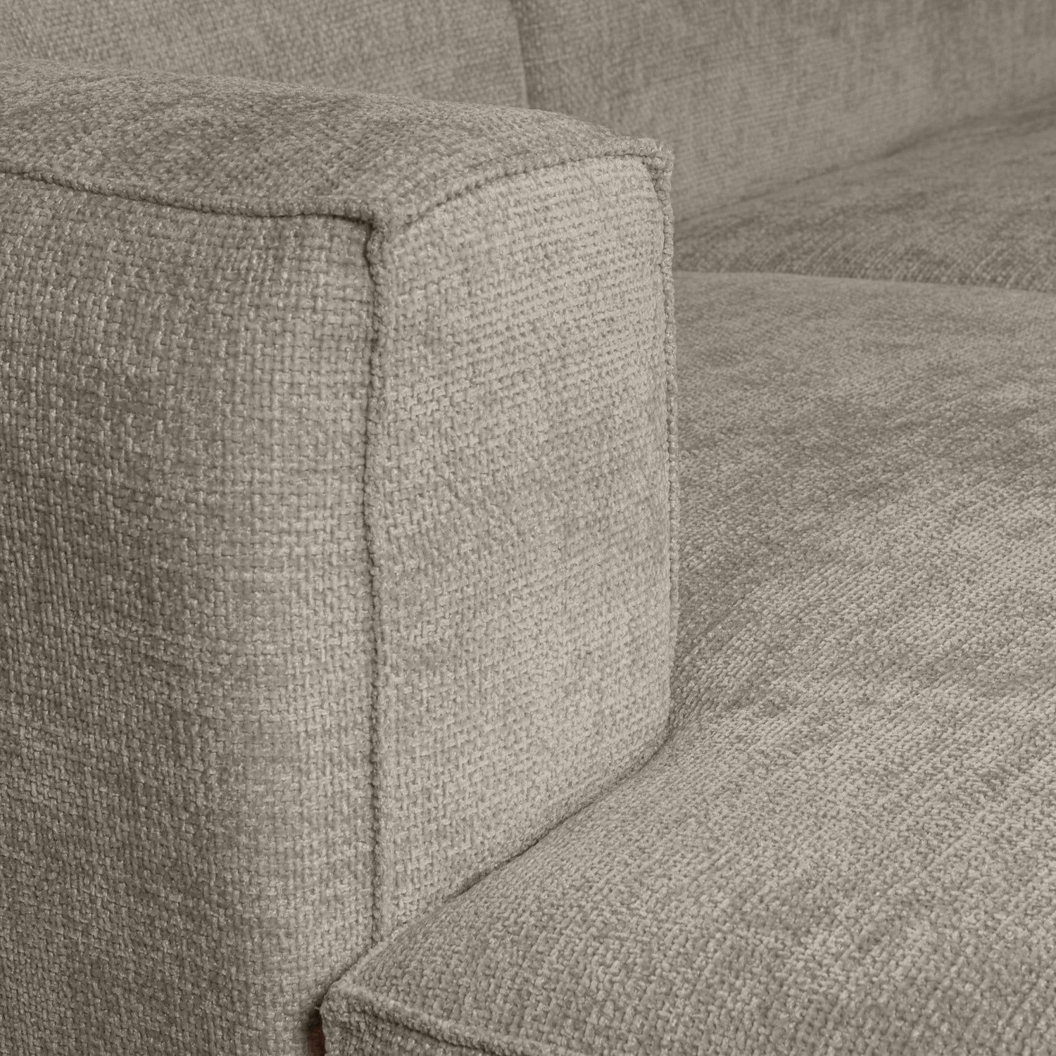 Left -hand corner Bean beige melange