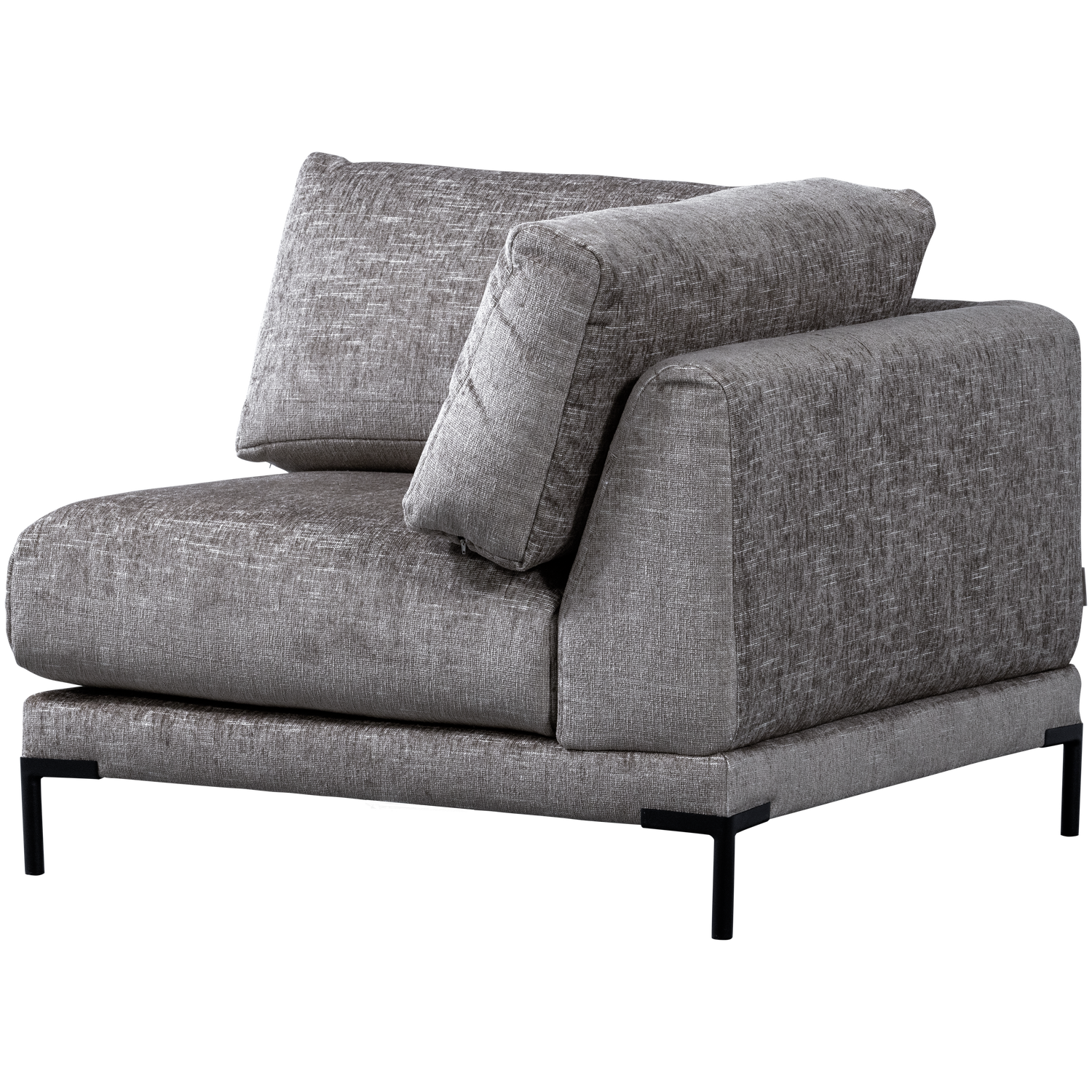 Sofa COUPLE - hoekmodule denim melange