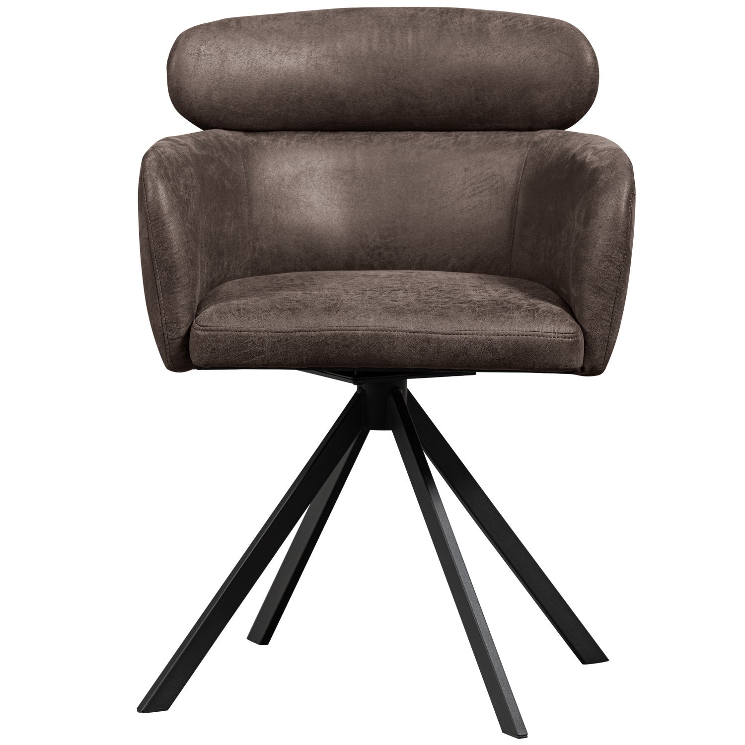 Fenne swivel chair gray eco -leather