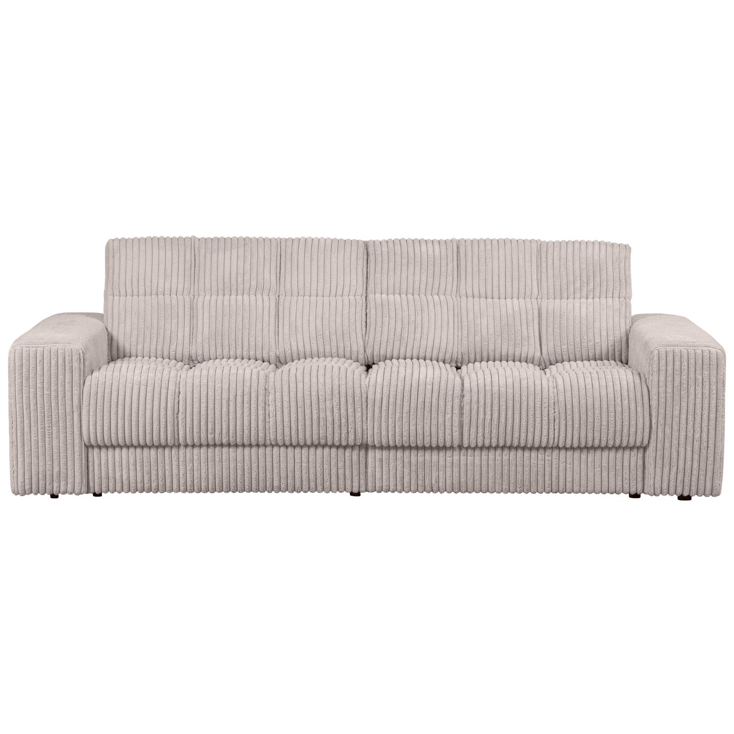 Sofa 2-osobowa SECOND DATE kremowy sztruks do salonu