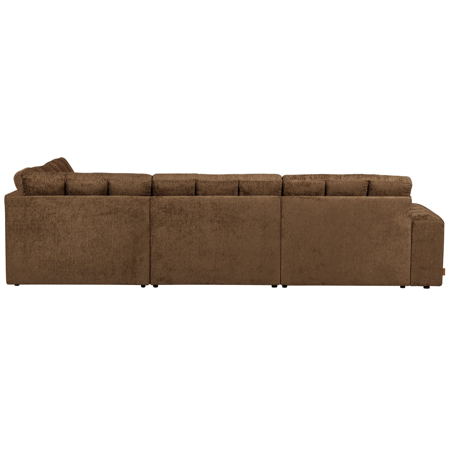 Sofa mit rechter Ecke SECOND DATE - BRASS Samt