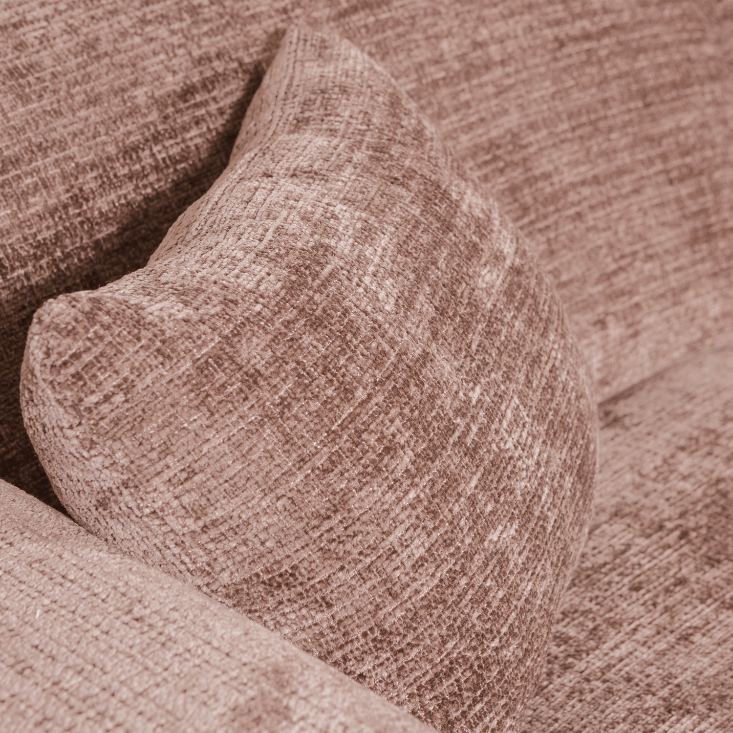 Modulaire rechterhoekbank CLOUD roze