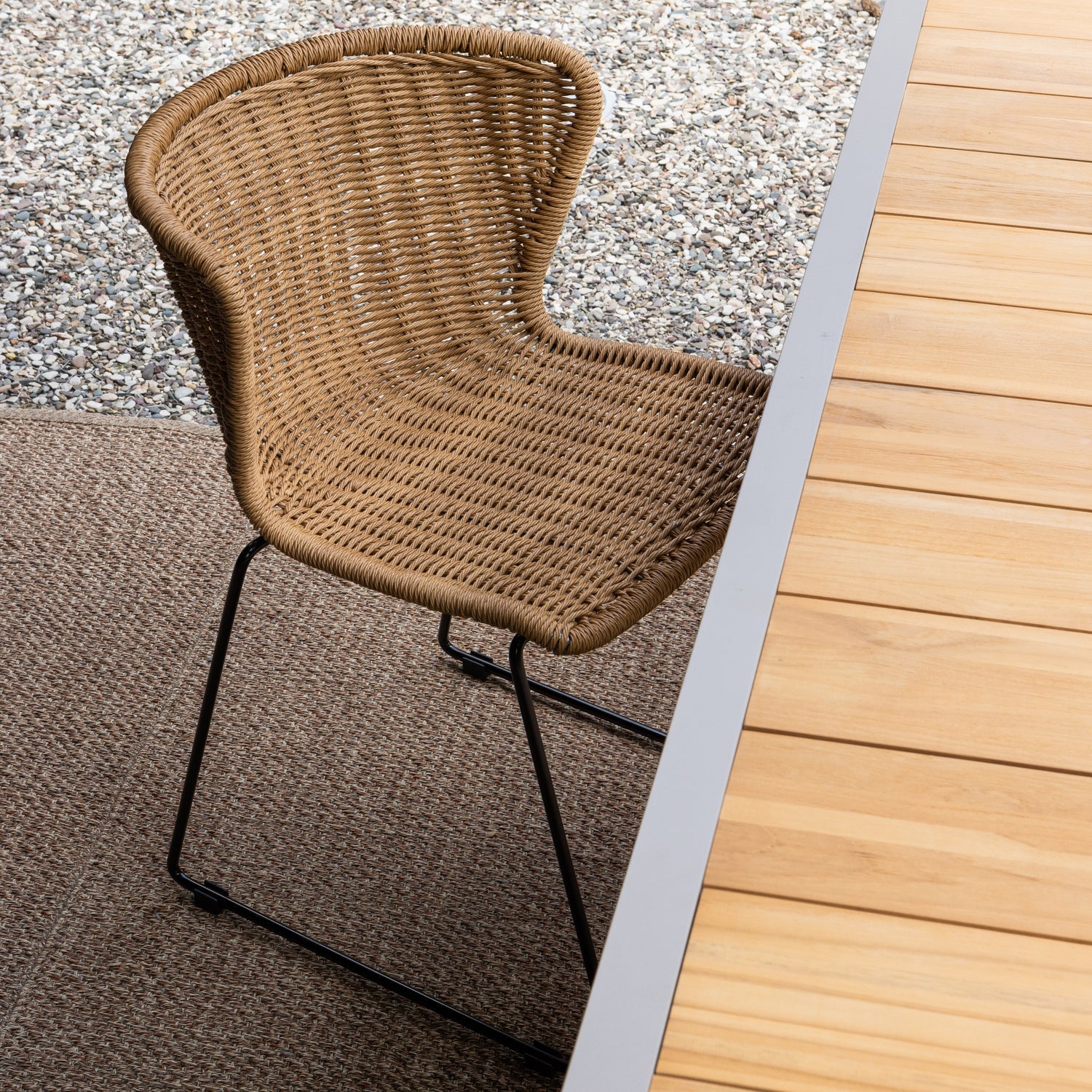 WINGS rattan garden chair set