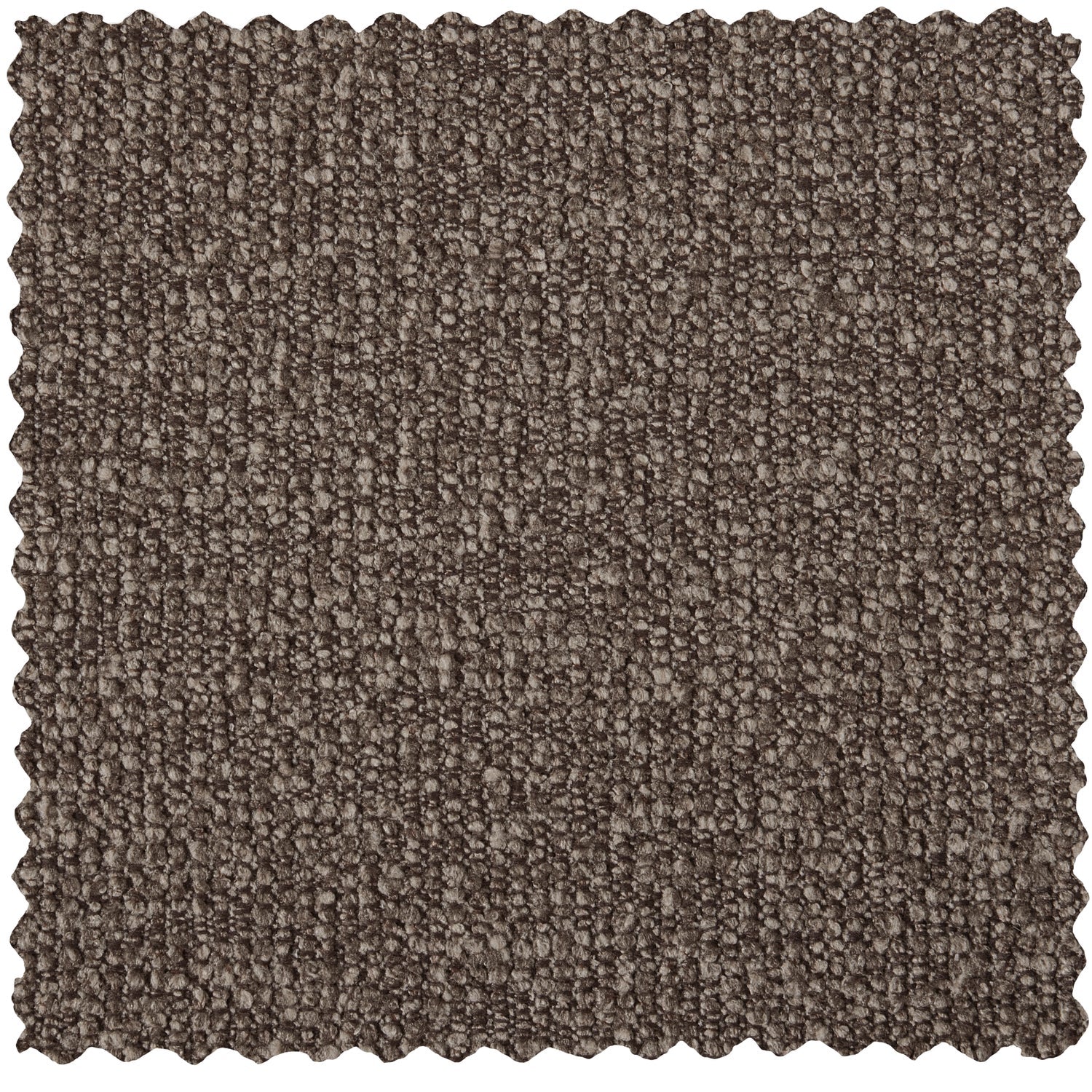 Puff MOJO dunkelbraunes Bouclé