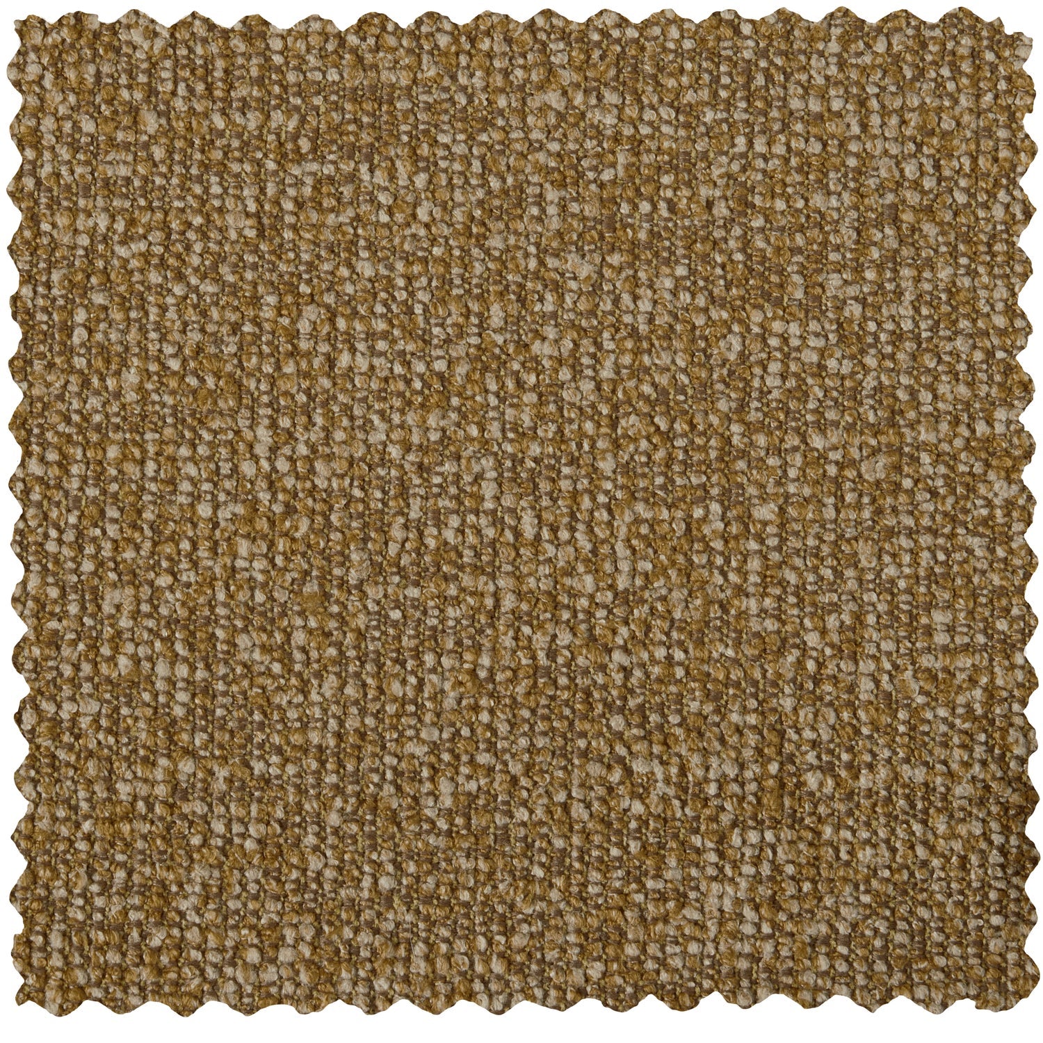 MOJO pouf dark honey bouclé