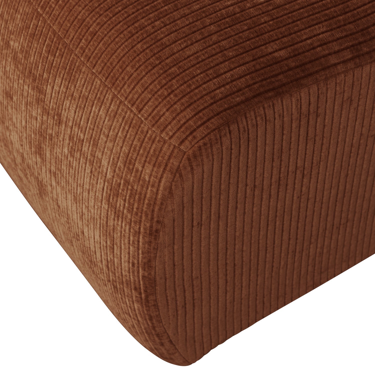 MOJO modular sofa - 1-seater brown corduroy