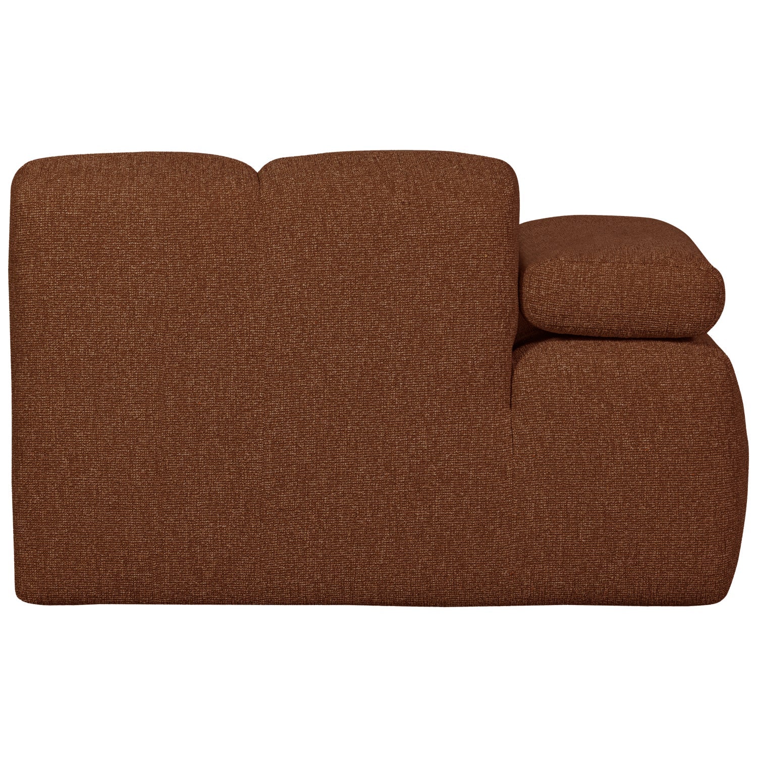MOJO modular sofa - left element brown bouclé