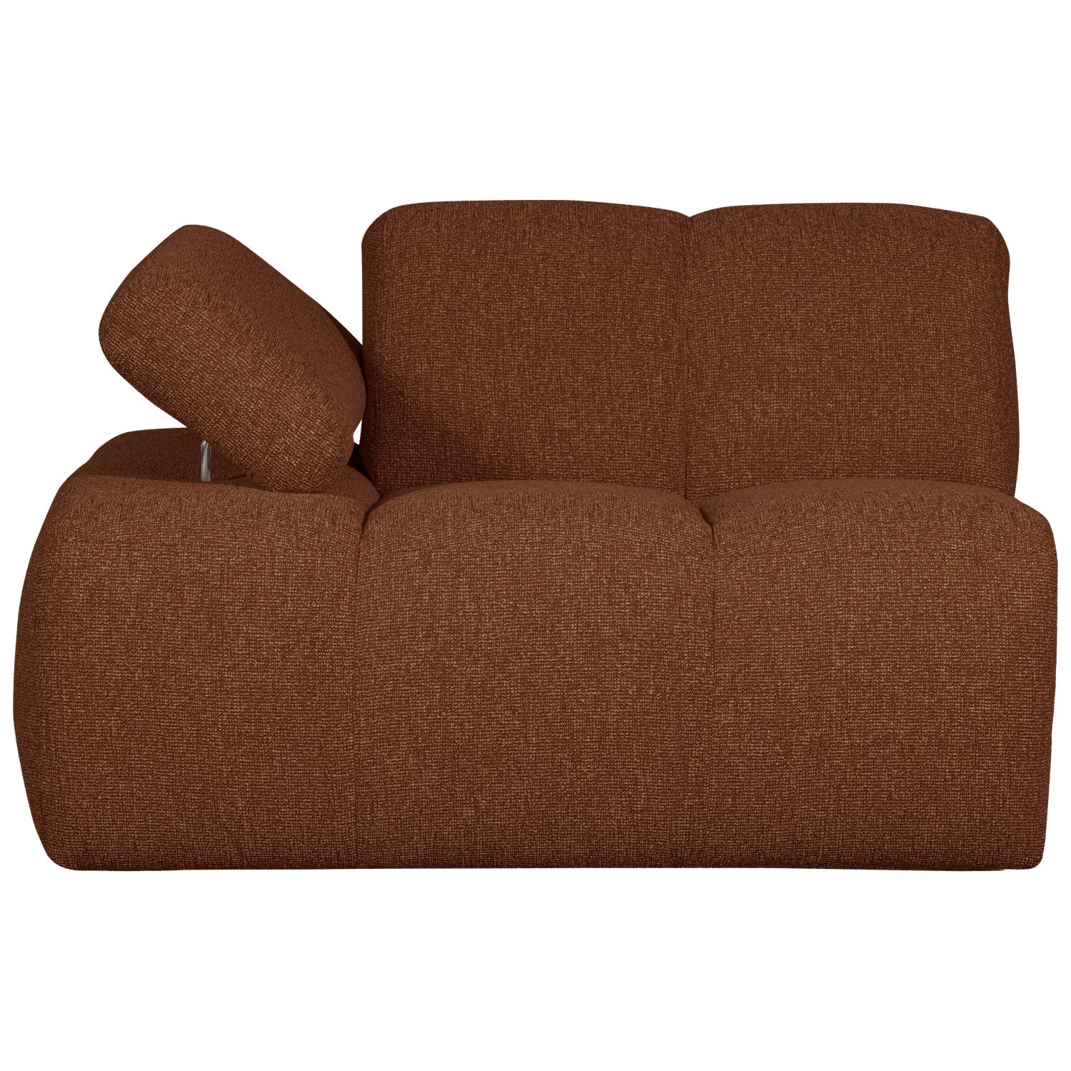 MOJO modular sofa - left element brown bouclé