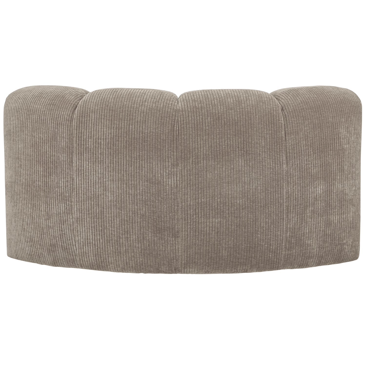 MOJO modular sofa - dark sandy corduroy corner element