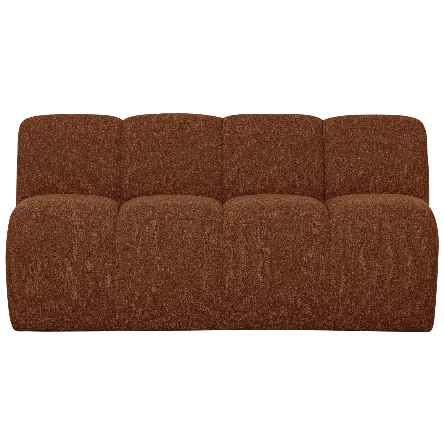 MOJO modular sofa - 3-seater brown bouclé element