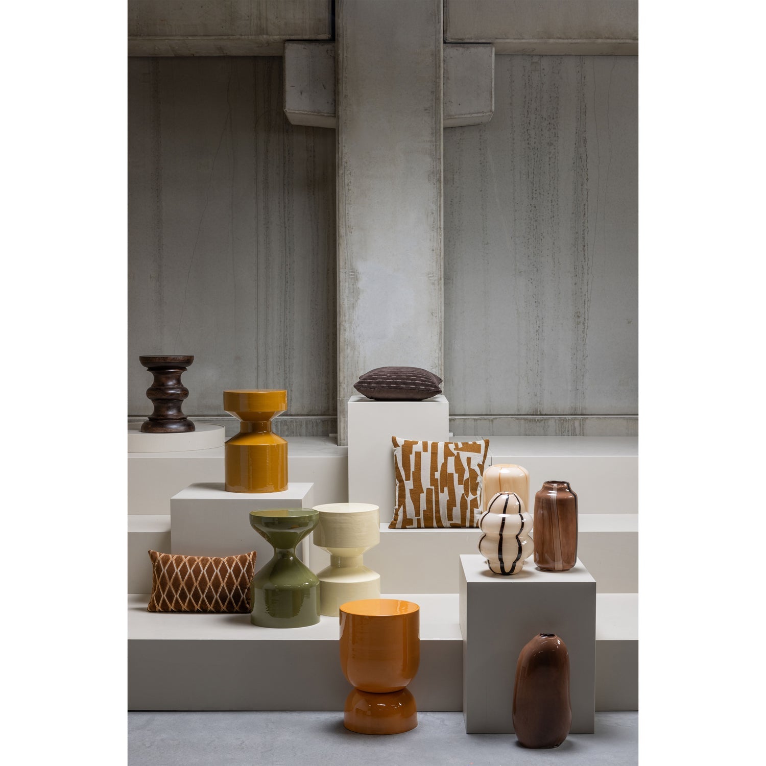 Zijtafel HEKLA oranje