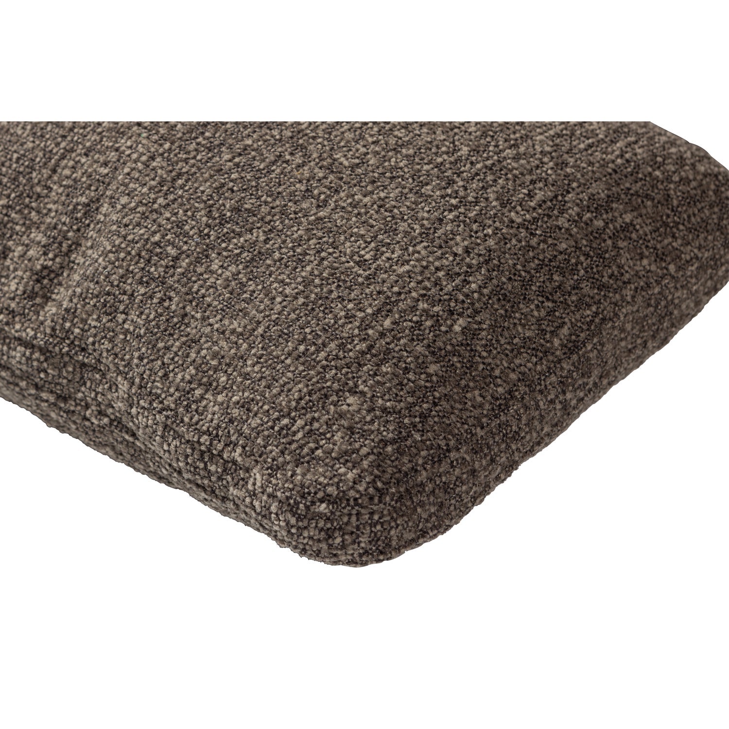 Poduszka MOJO ciemnobrązowy bouclé – styl nowoczesny