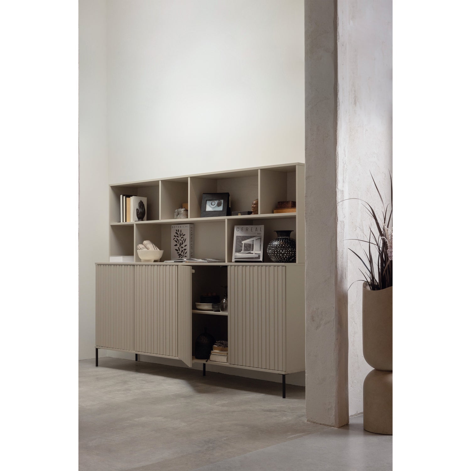 NEW GRAVURE Chest of Drawers Beige