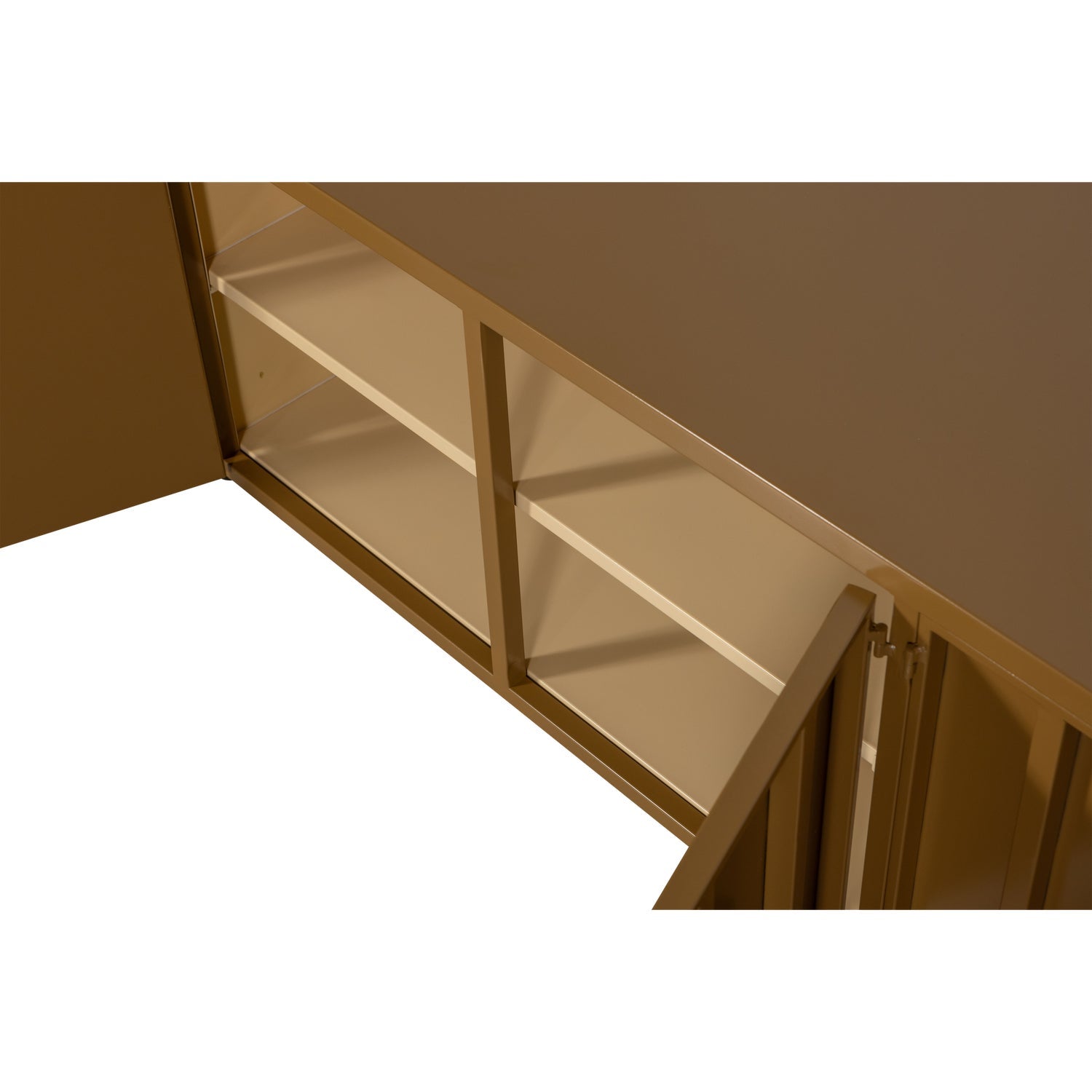 LEVEL dark honey TV cabinet