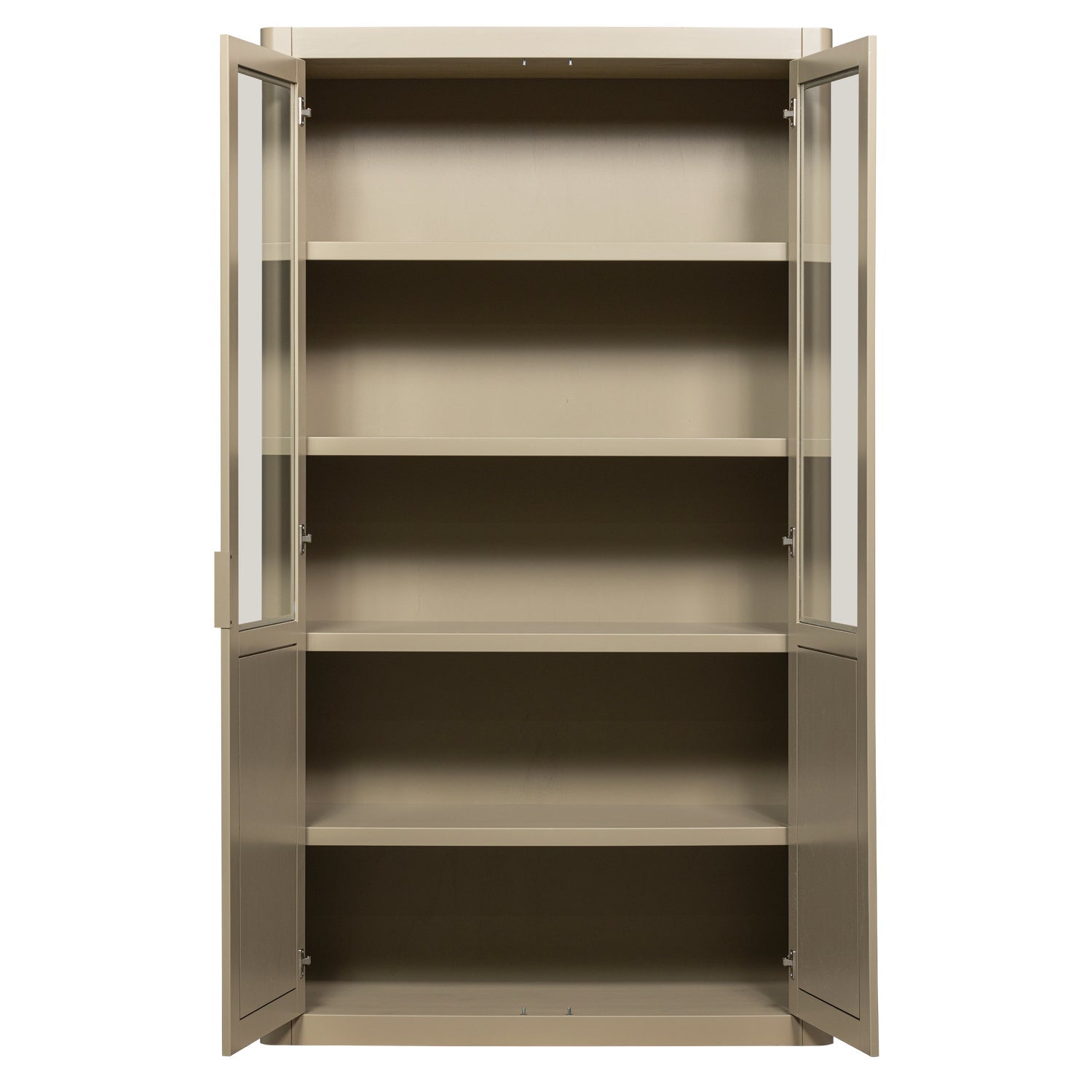 GUNNAR Display Cabinet Beige