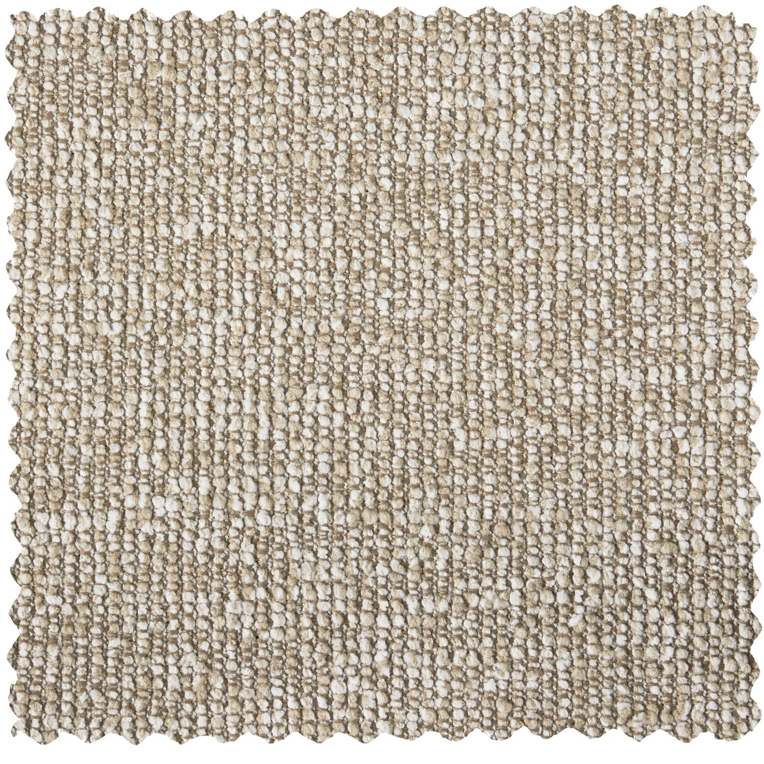 Sofa lewostronna 2-osobowa MOJO piaskowy melanż boucle – tkanina bouclé, Woood
