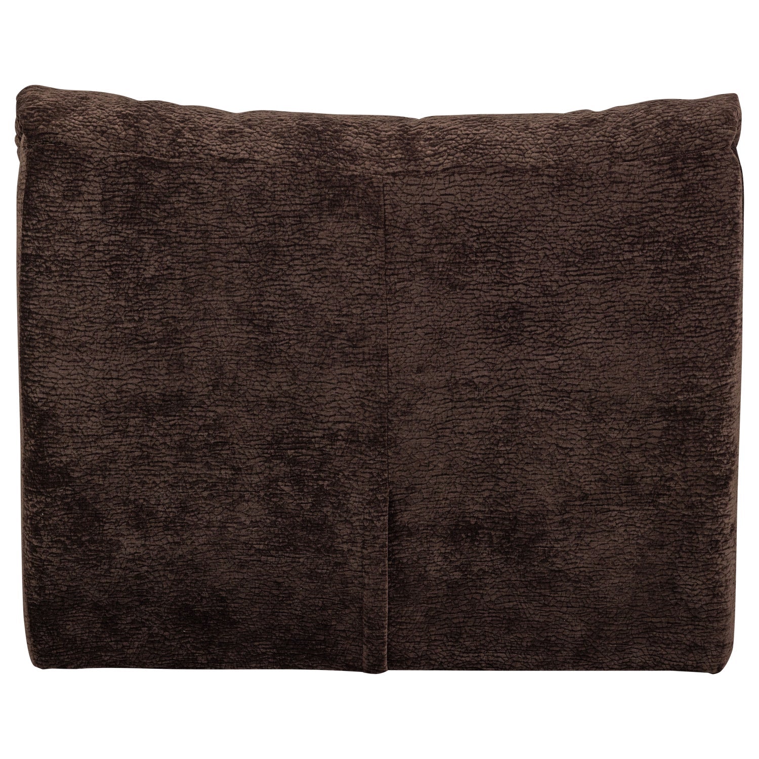 Modulaire bank BAGGY - donkerbruine chenille element