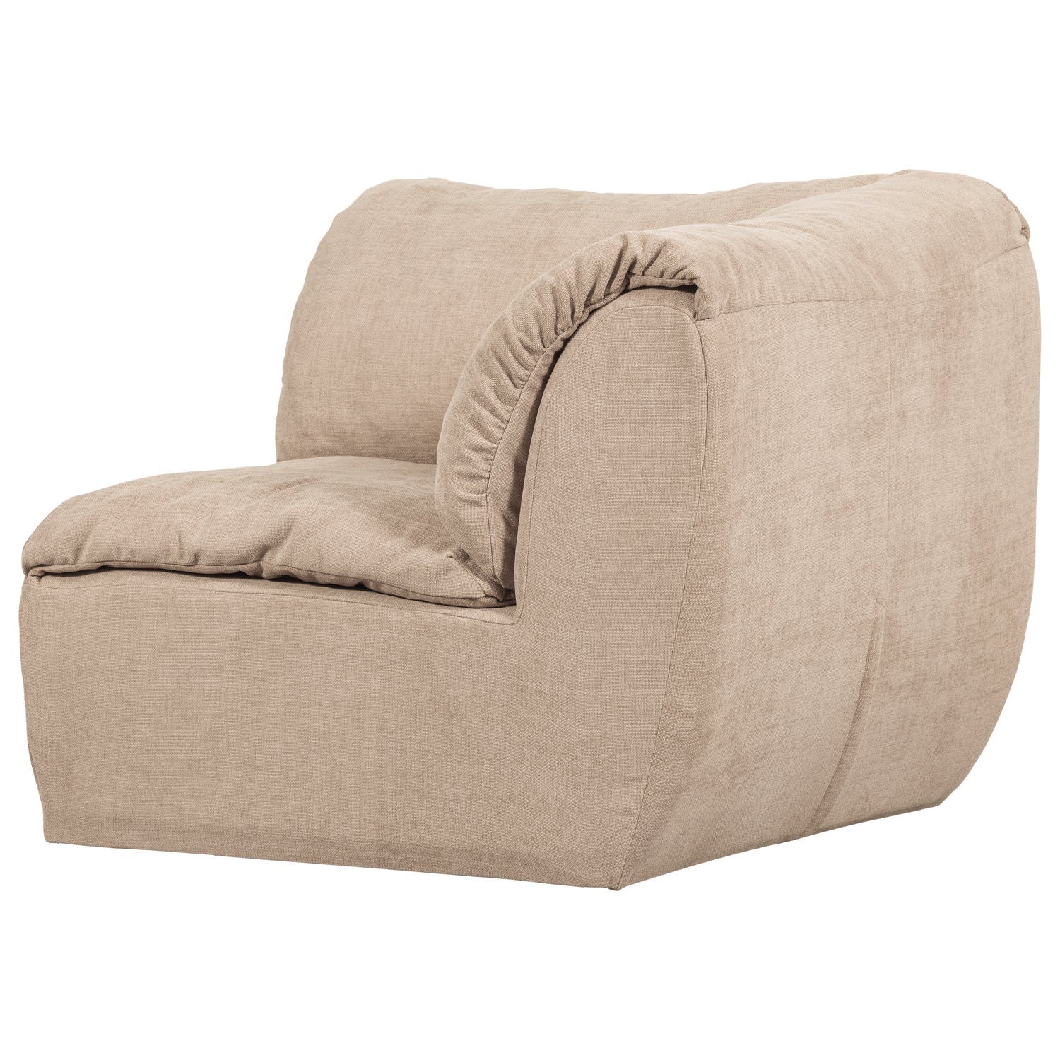 Modulsofa BAGGY - Eckelement sandfarben