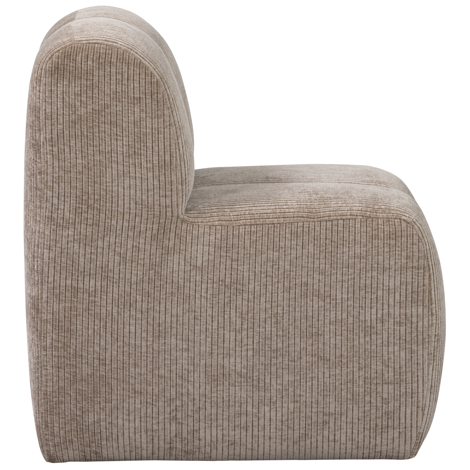 Fotel / moduł MOJO BENCH piaskowy sztruks – Woood