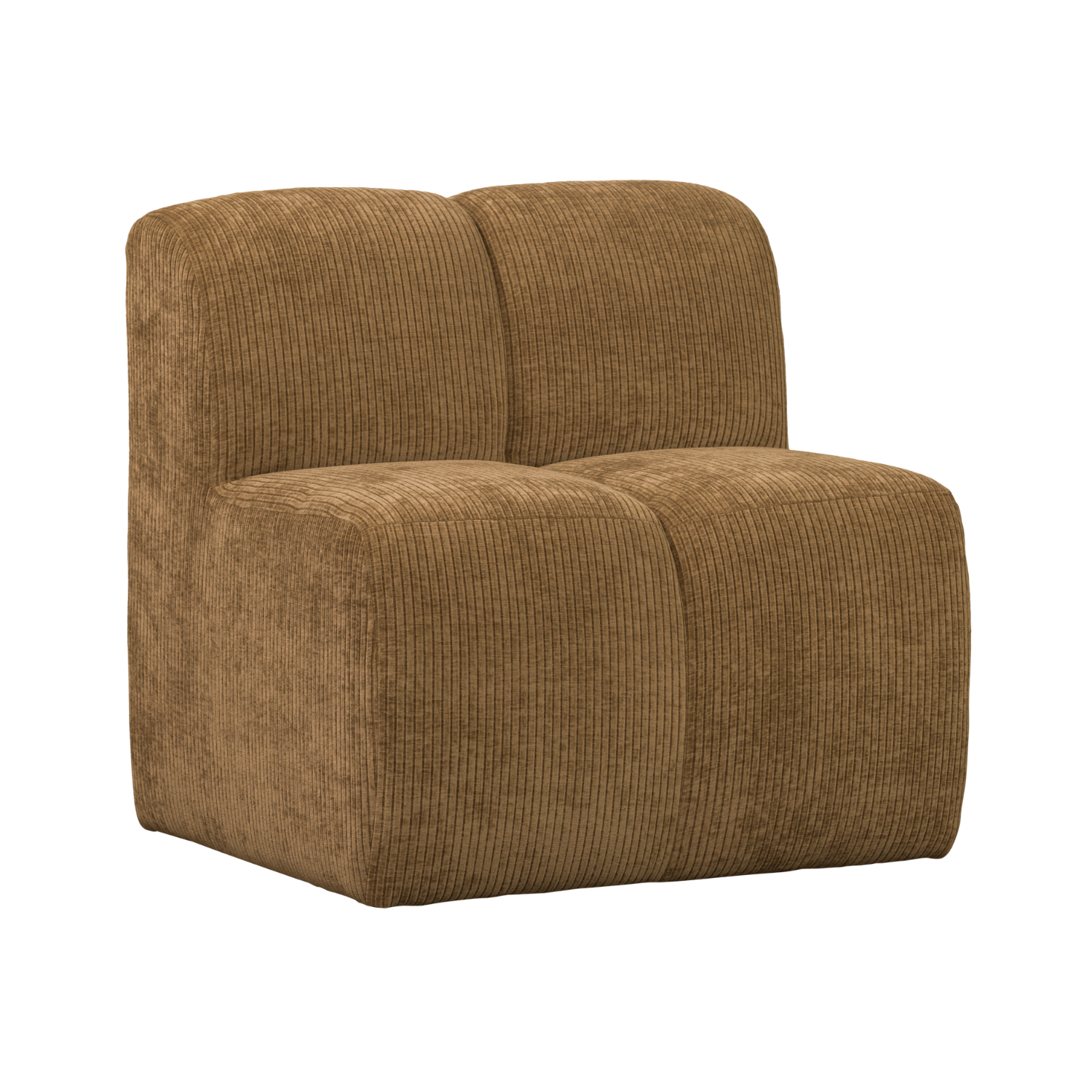 Fotel / moduł MOJO BENCH miodowy sztruks – Woood