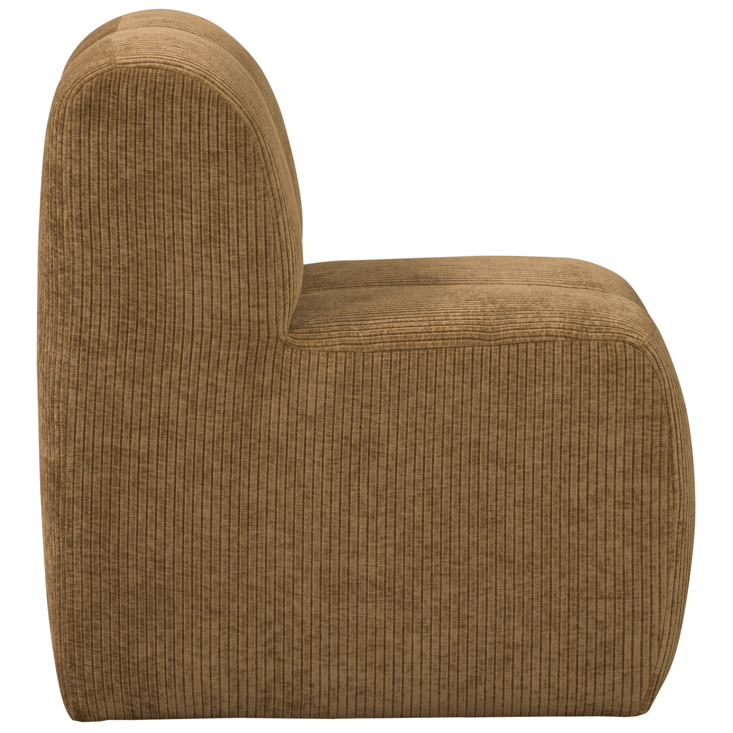 Fotel / moduł MOJO BENCH miodowy sztruks – Woood