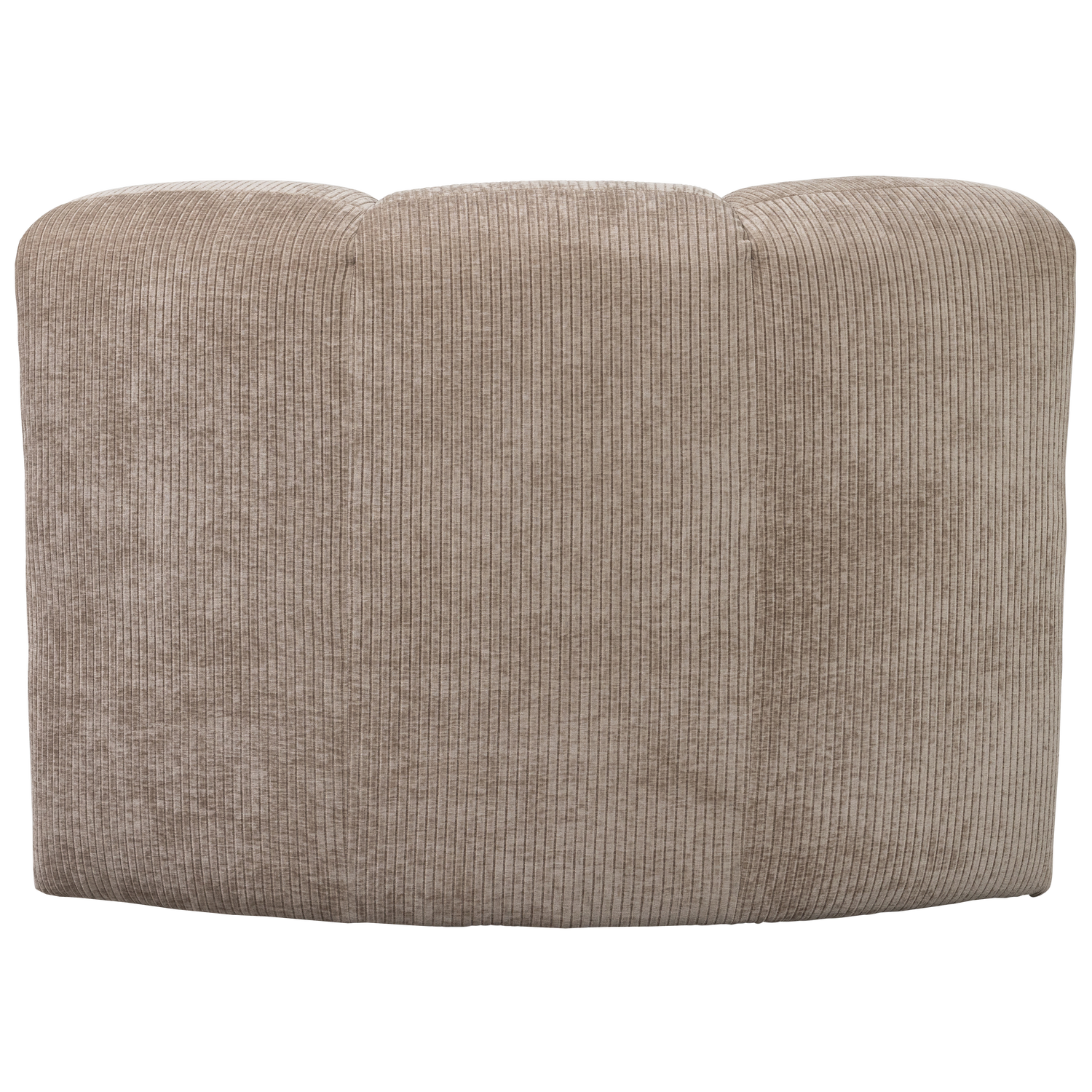 Modulaire bank MOJO BENCH - hoekelement zandkleurige corduroy