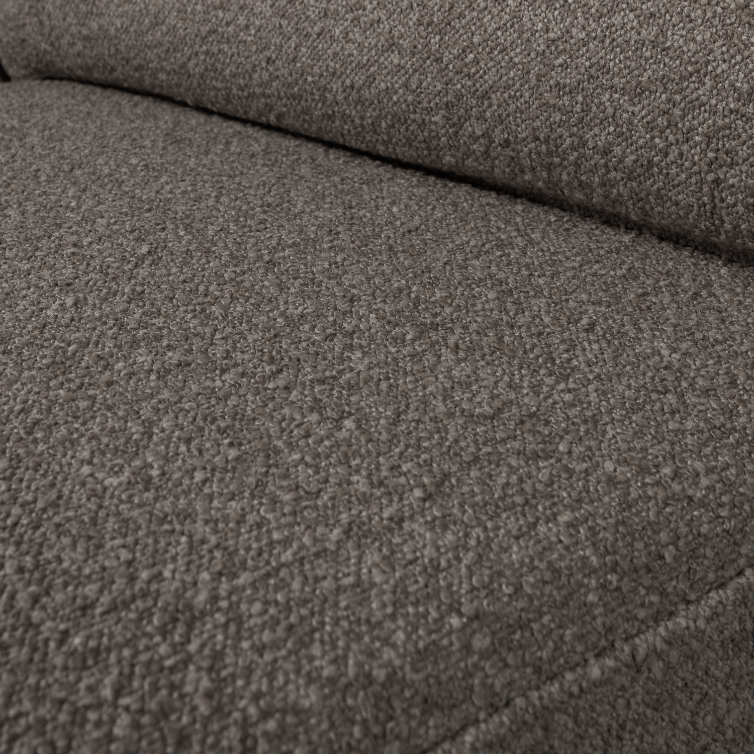 Sofa LAZY - moduł końcowy prawostronny antracytowy bouclé – Woood