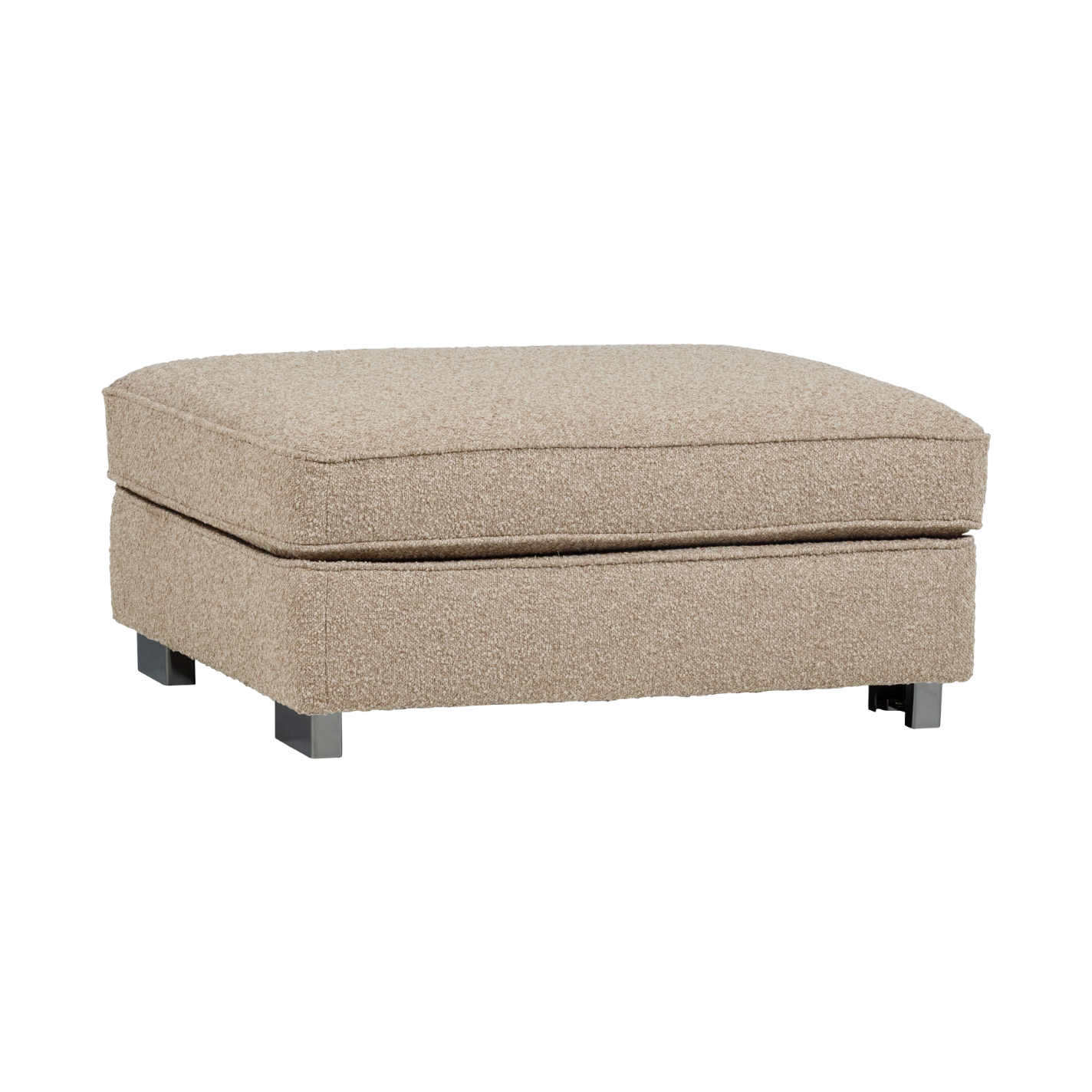 LAZY pouf sand bouclé
