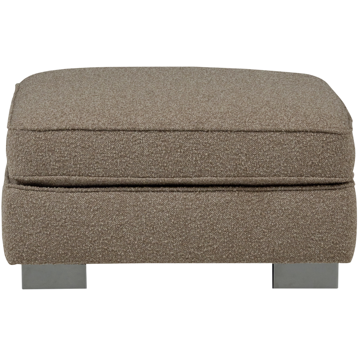 Puf LAZY beżowy bouclé – Woood