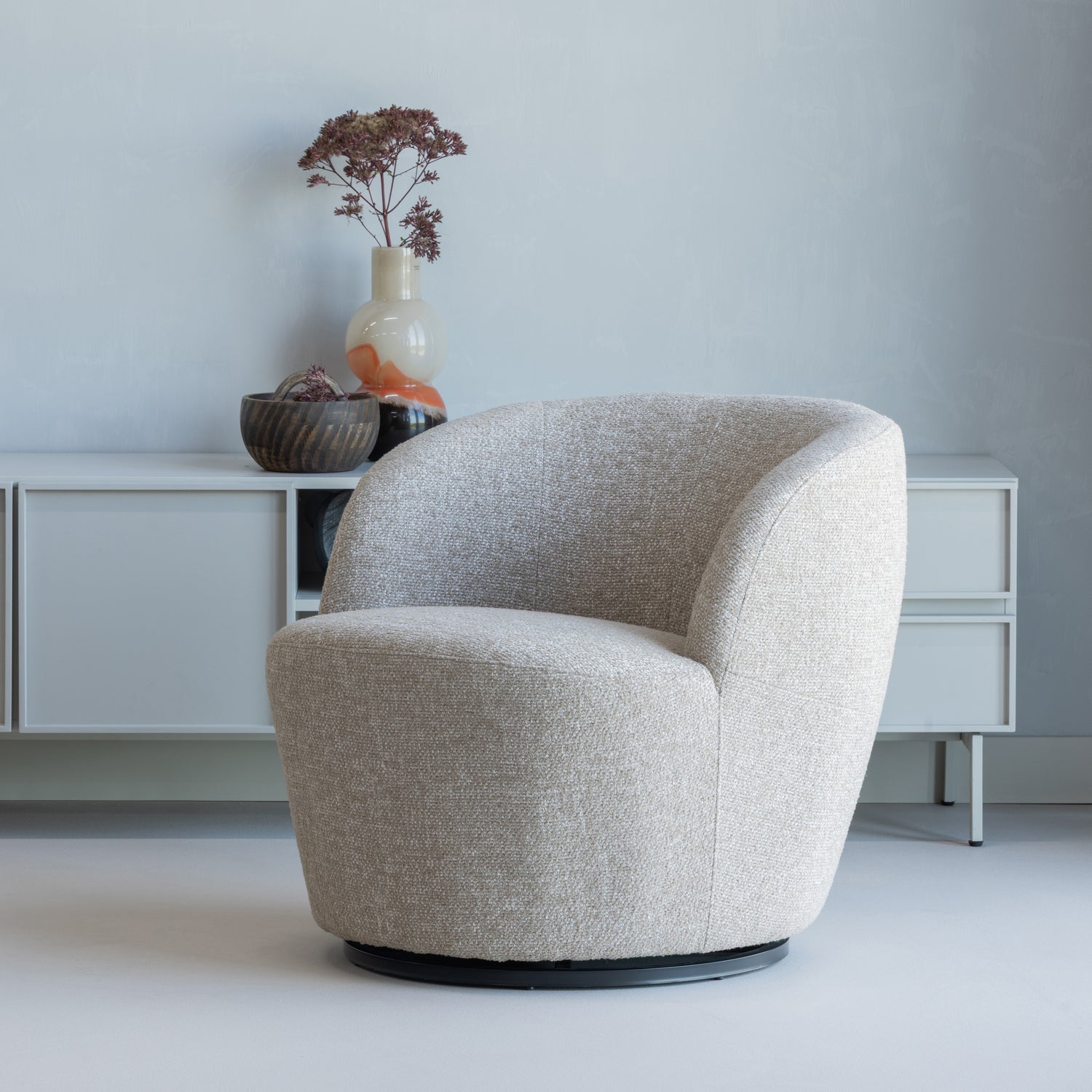 Draaistoel SERRA beige