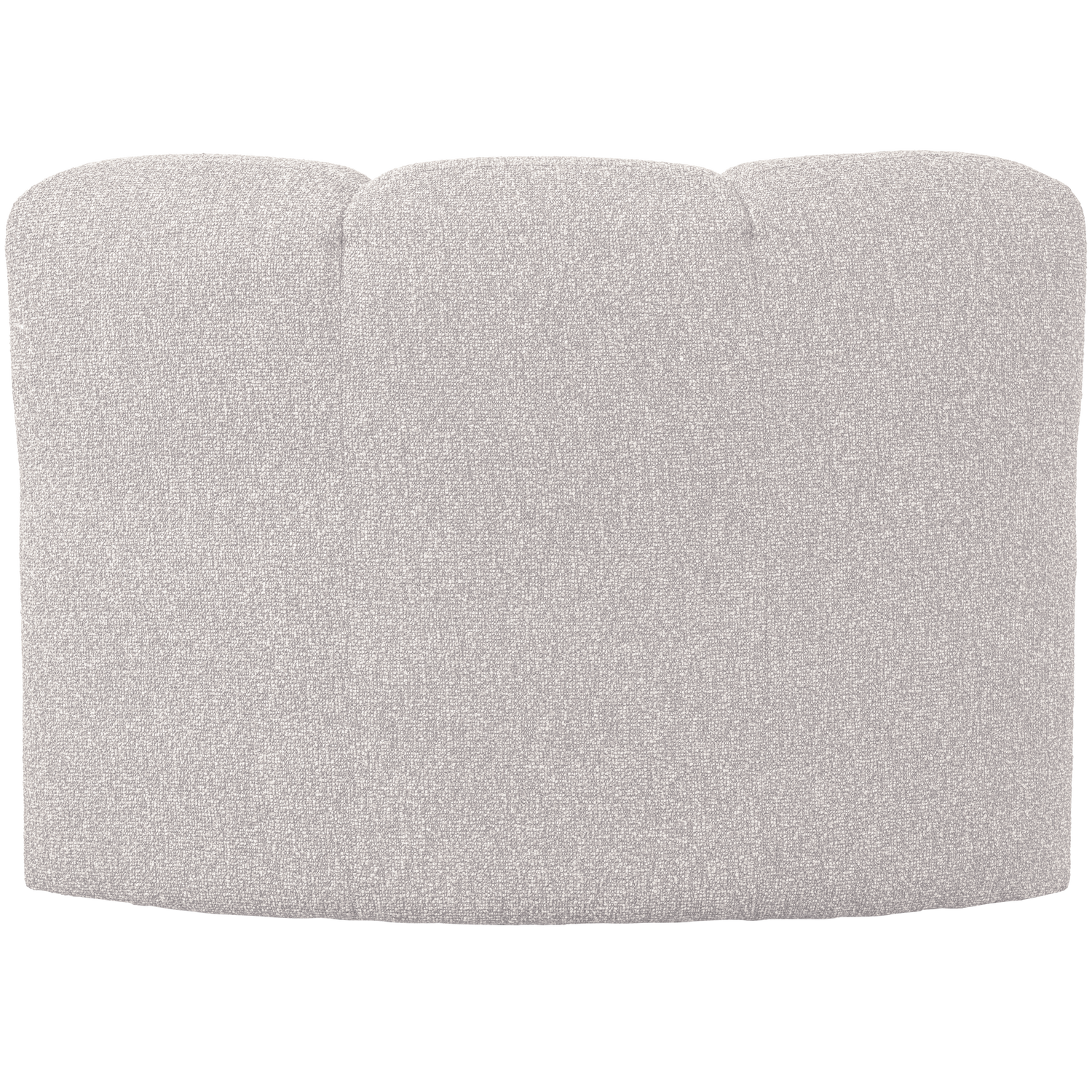 Sofa modułowa MOJO BENCH - element narożny ecru melanż boucle – Woood