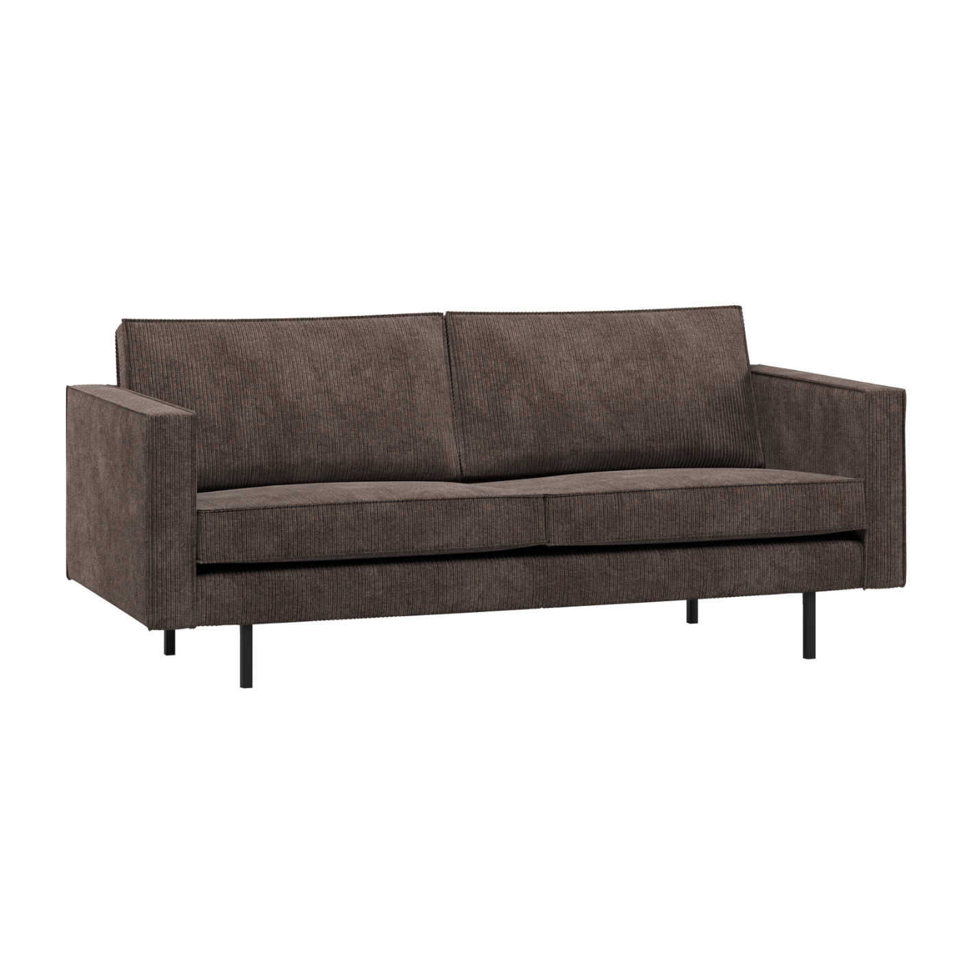 2.5-Seater Sofa RODEO Brown Corduroy