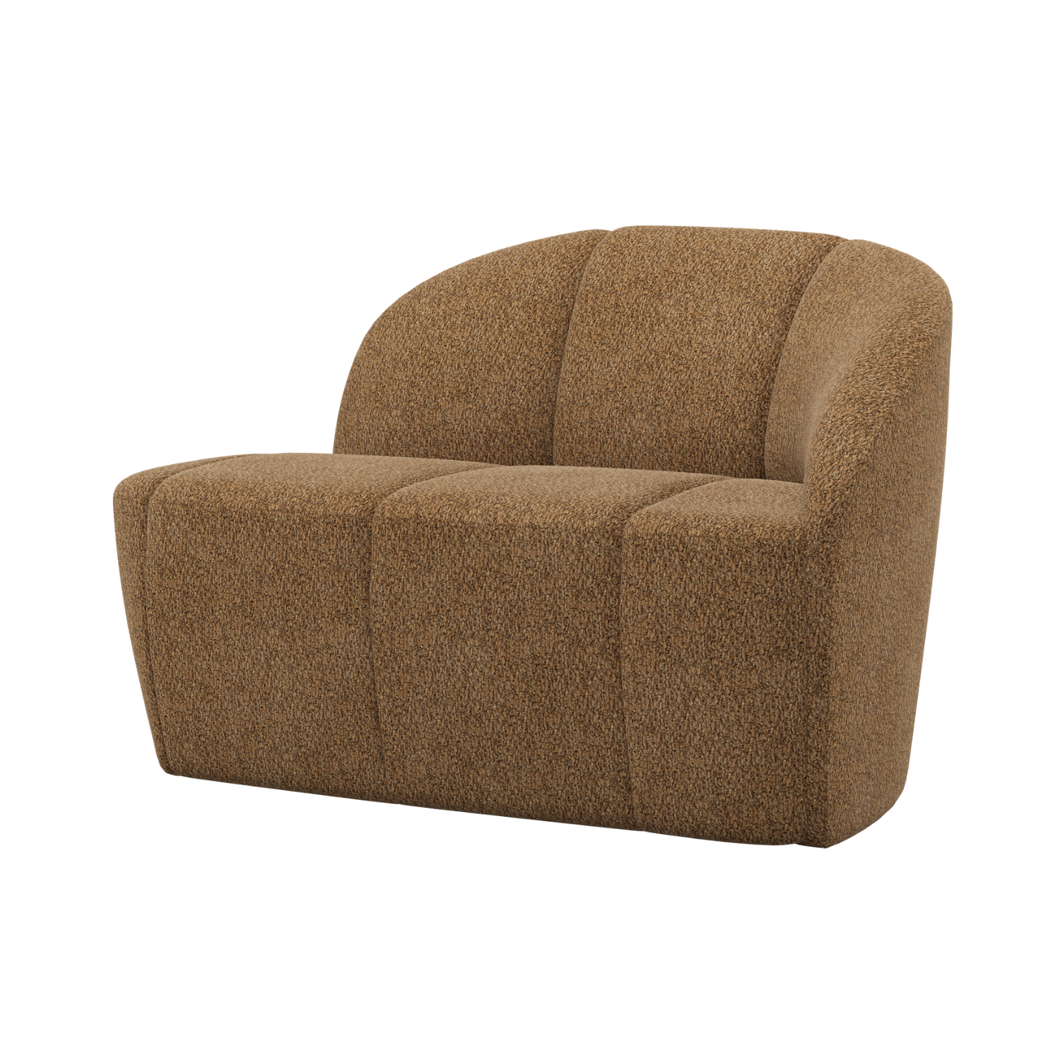 Sofa rechtszijdig 2-persoons MOJO honingkleurig schapenvacht