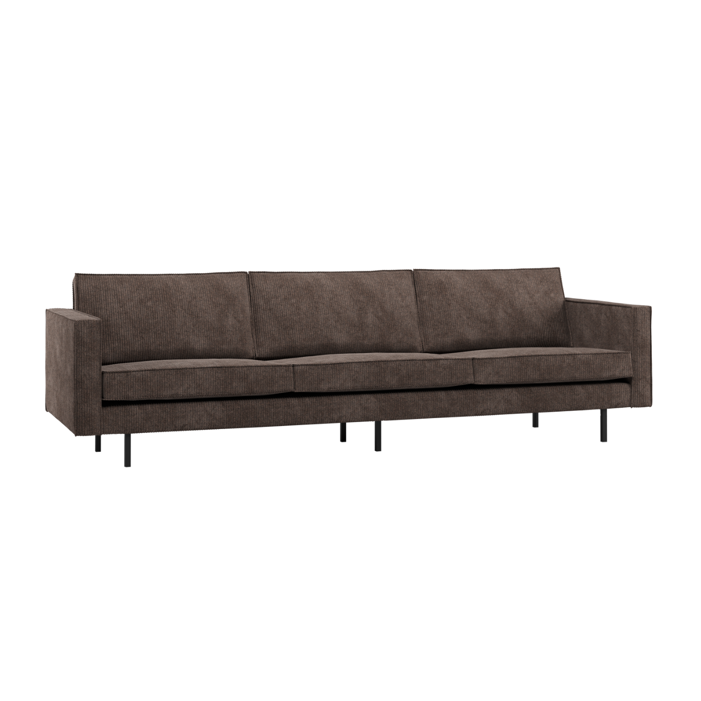 Sofa 3-osobowa RODEO brązowy sztruks – Woood