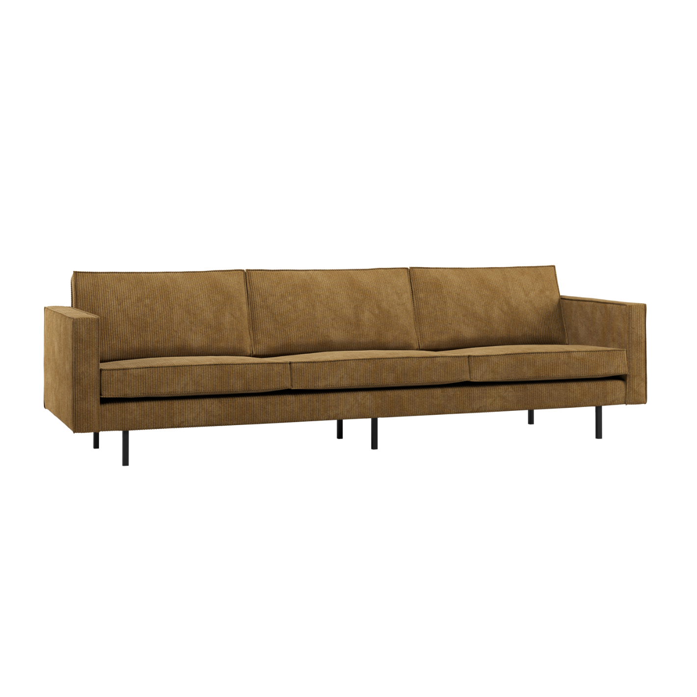 Sofa 3-osobowa RODEO miodowy sztruks – Woood