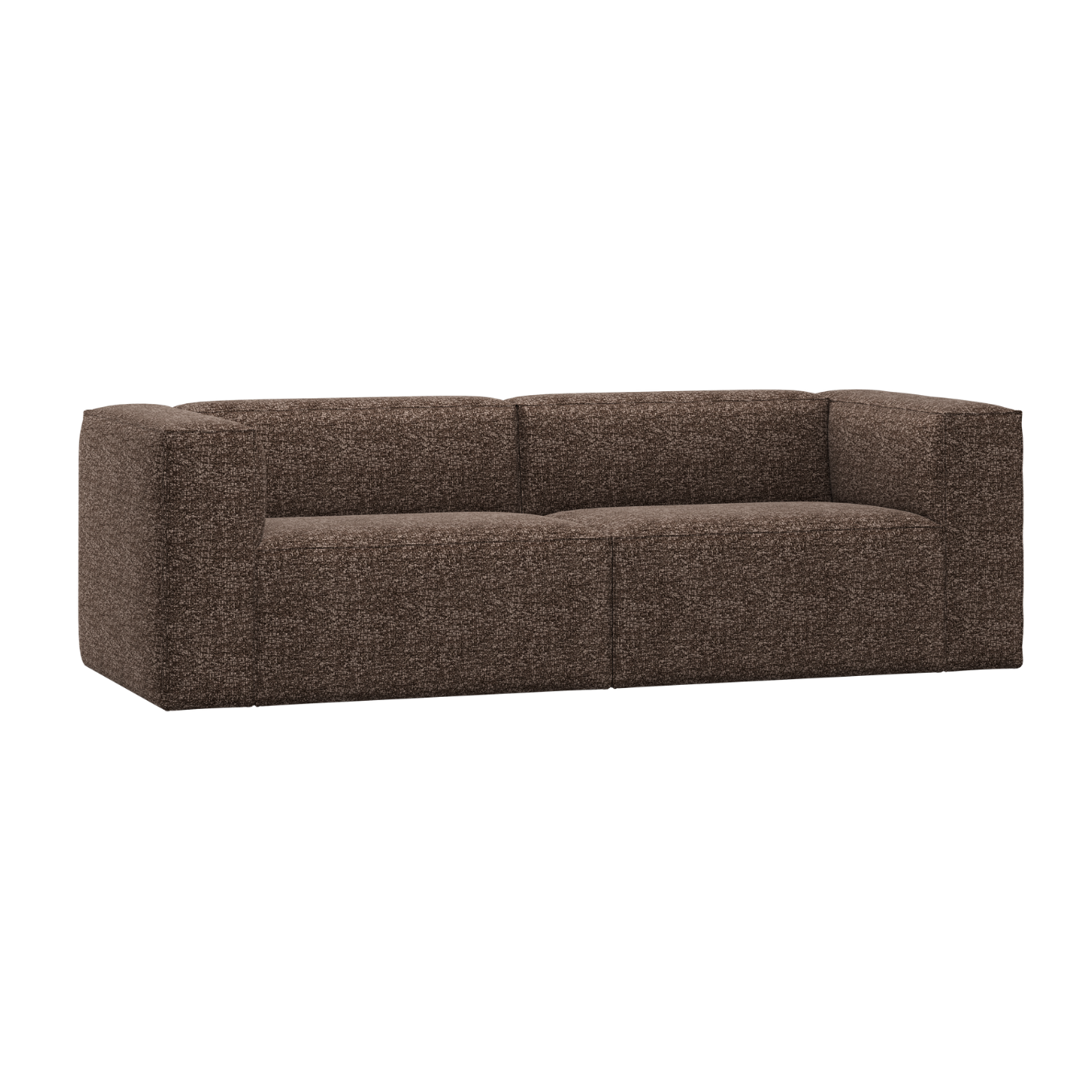 3.5-Seater Sofa BEAN Brown Mélange