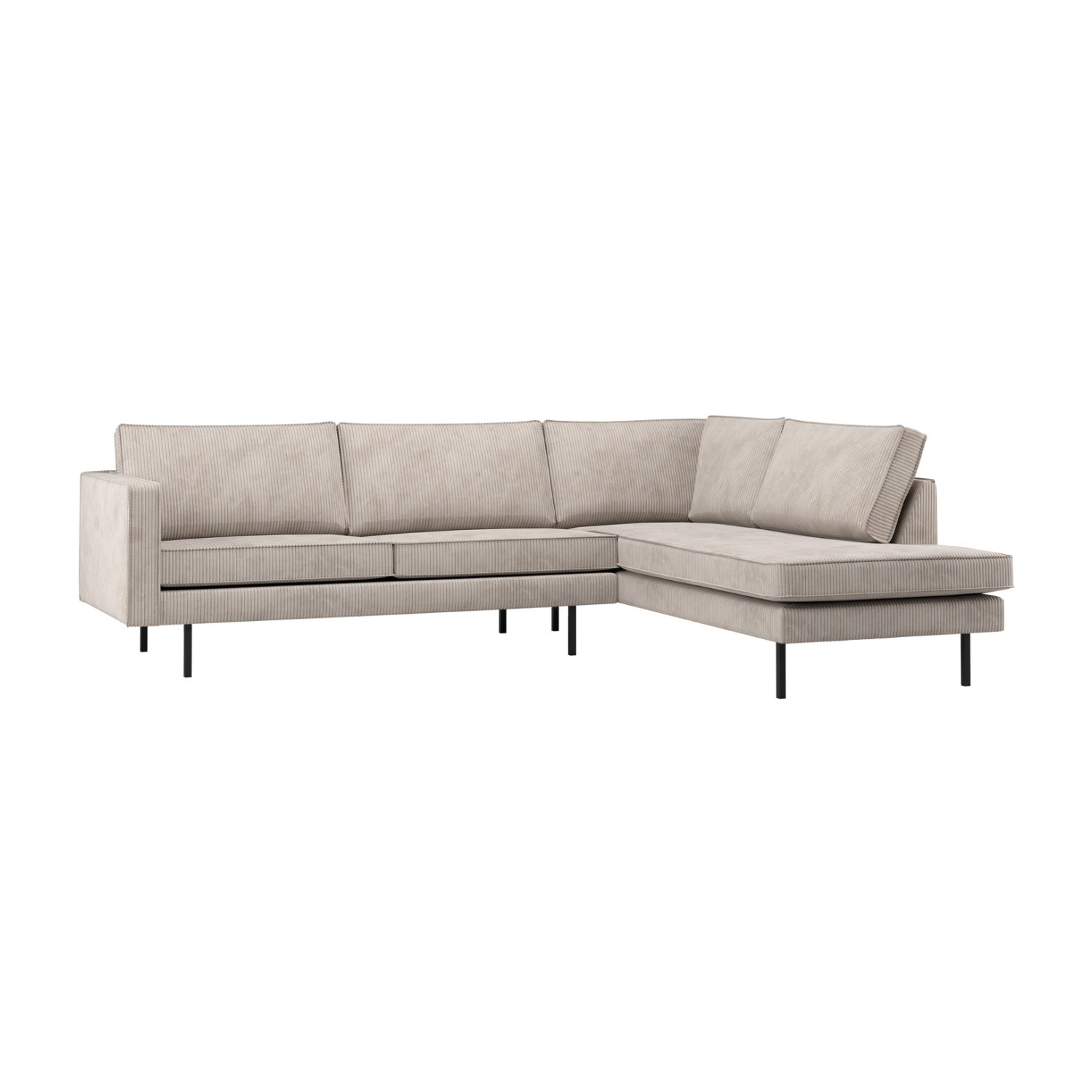 Sofa mit rechter Armlehne RODEO ecru Cord
