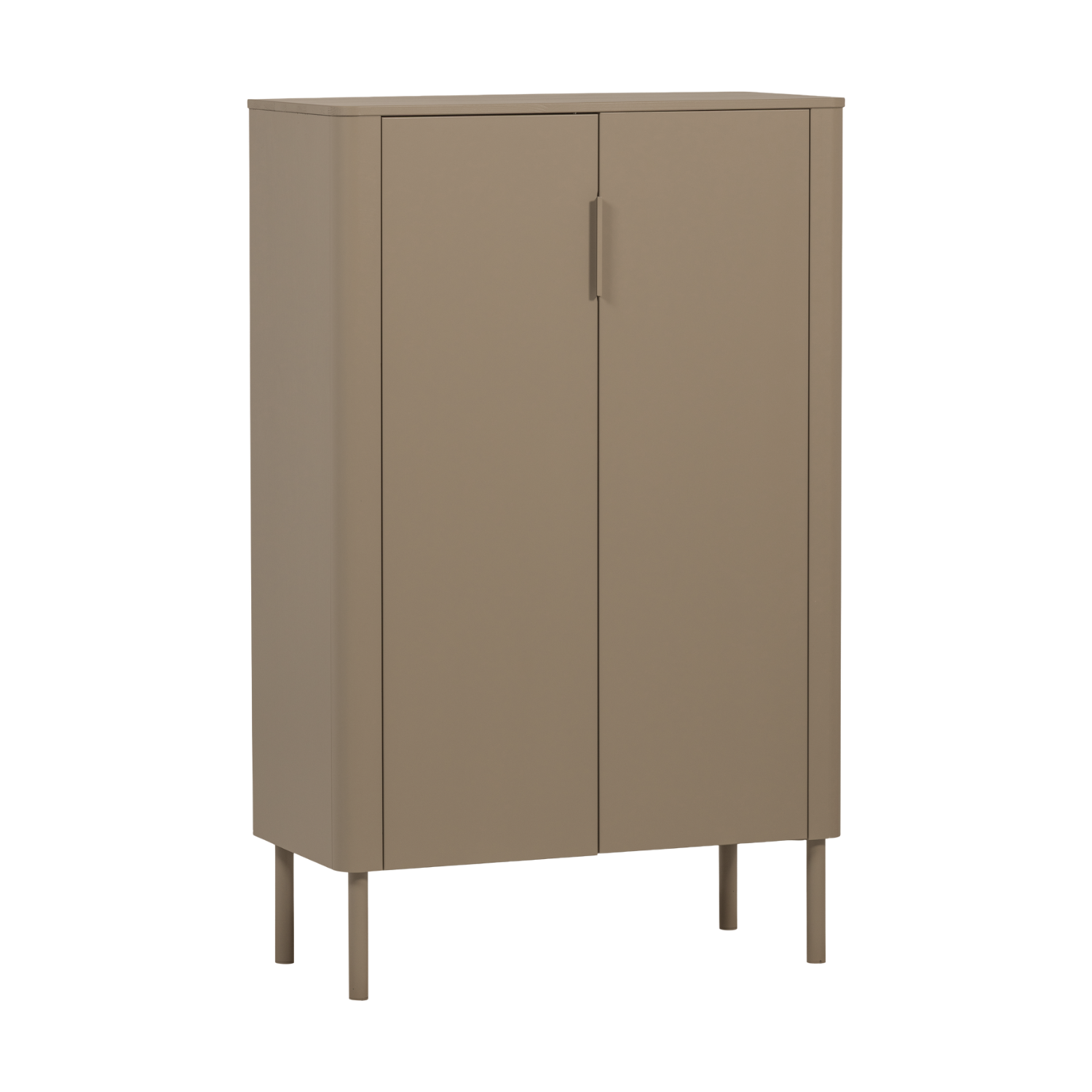 GUNNAR 2-Door Beige Wardrobe