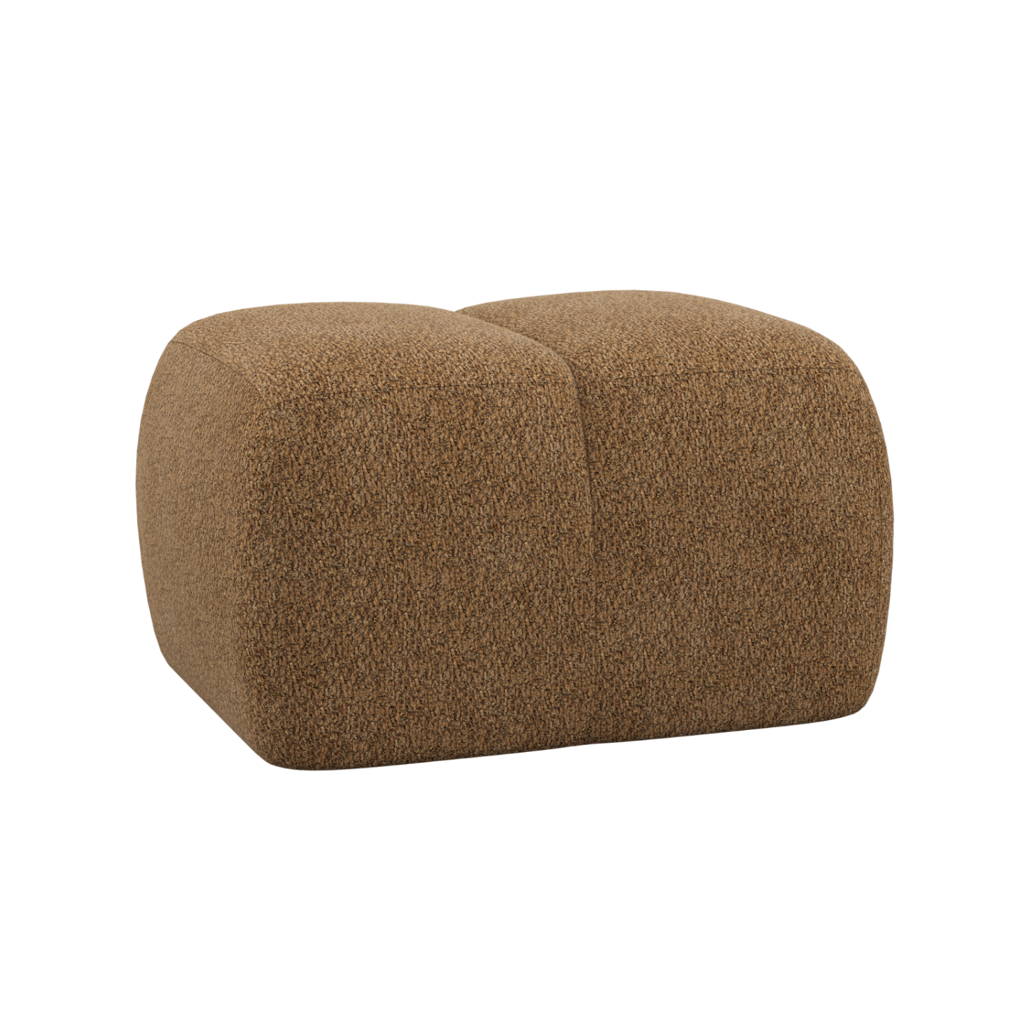 Puf MOJO honingkleurige baranek