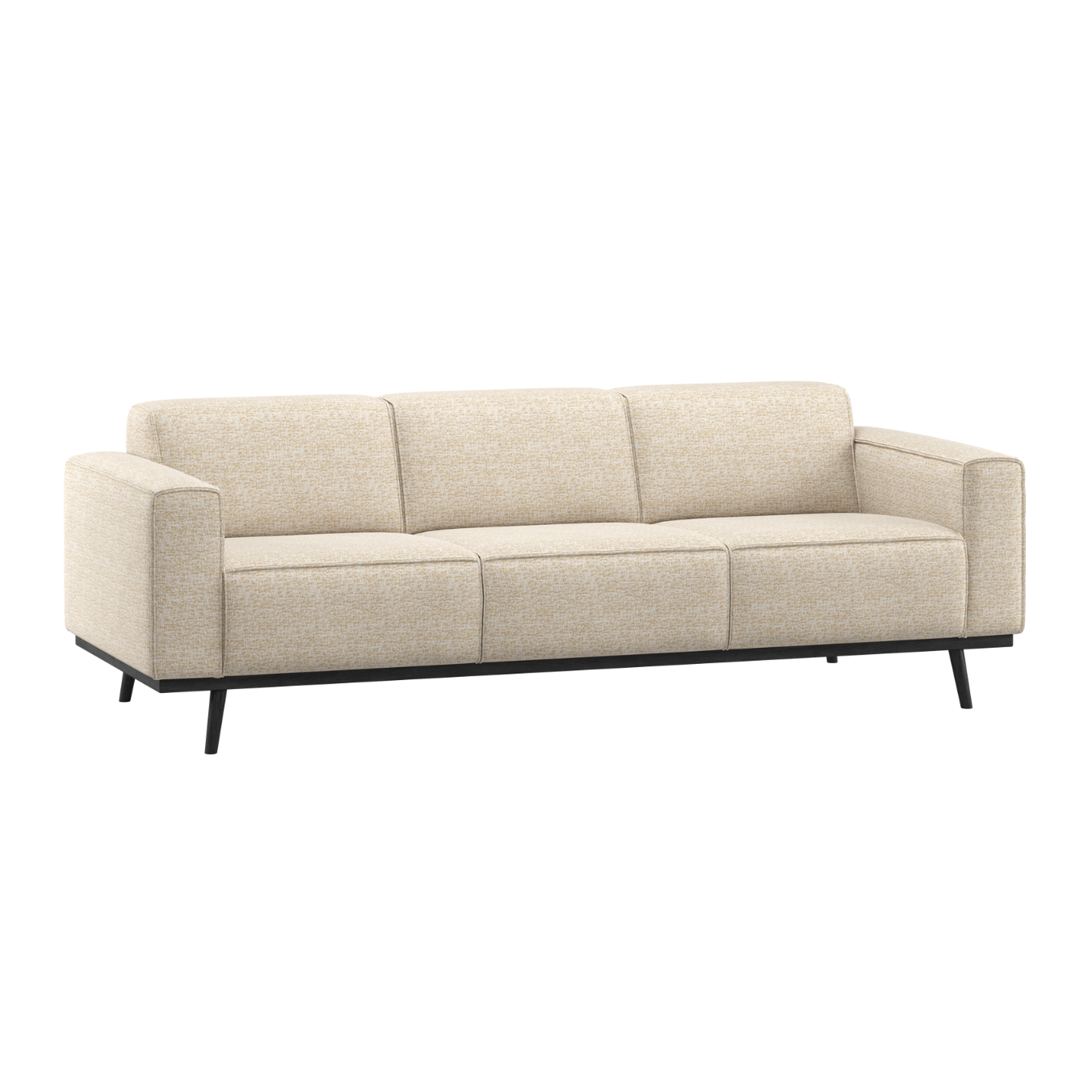 Sofa 3-zits STATEMENT beige melange