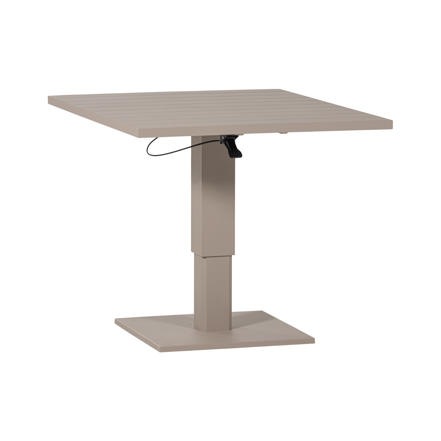 Verstellbarer Gartentisch TESSO beige