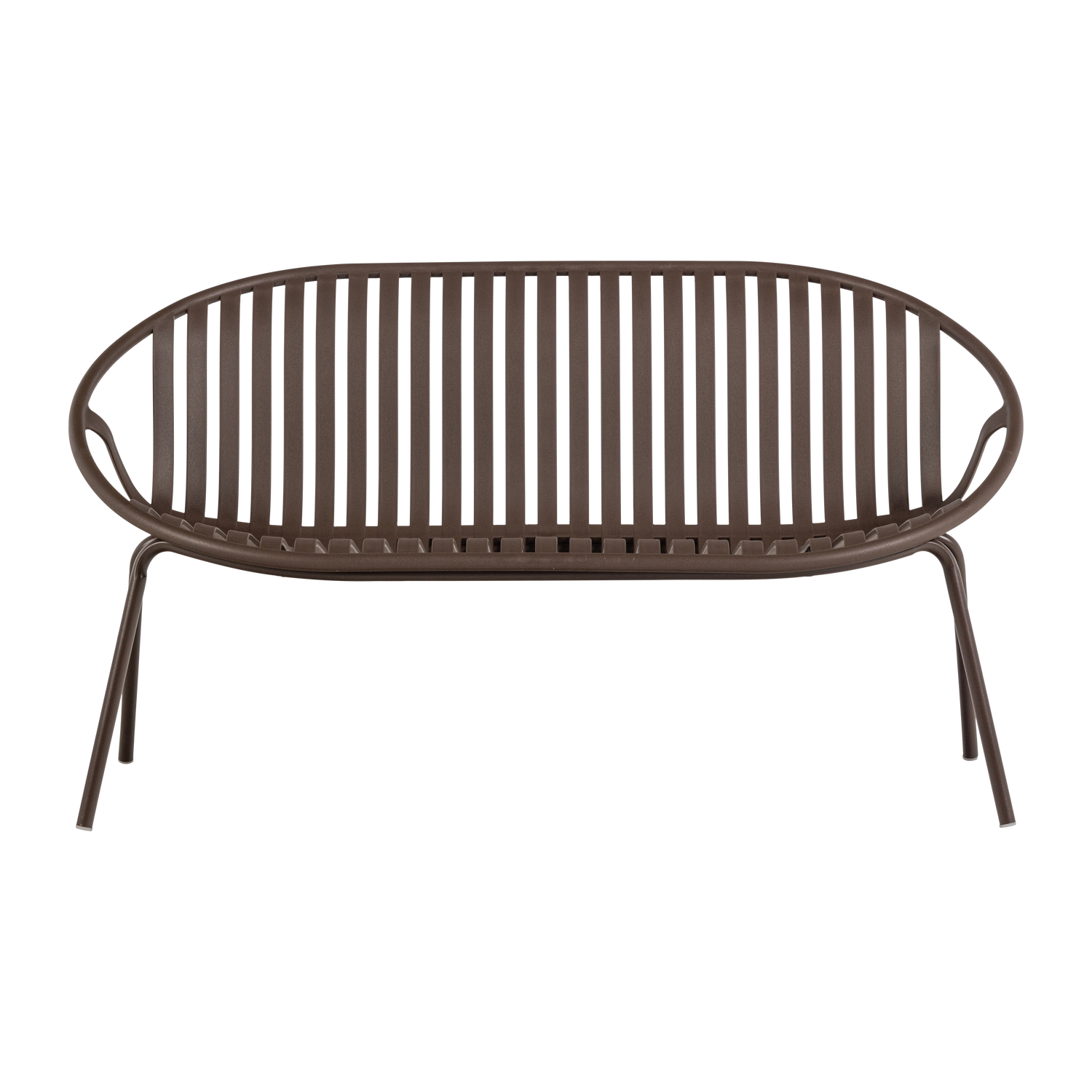 Tweedelige tuinbank BRUCE bruin